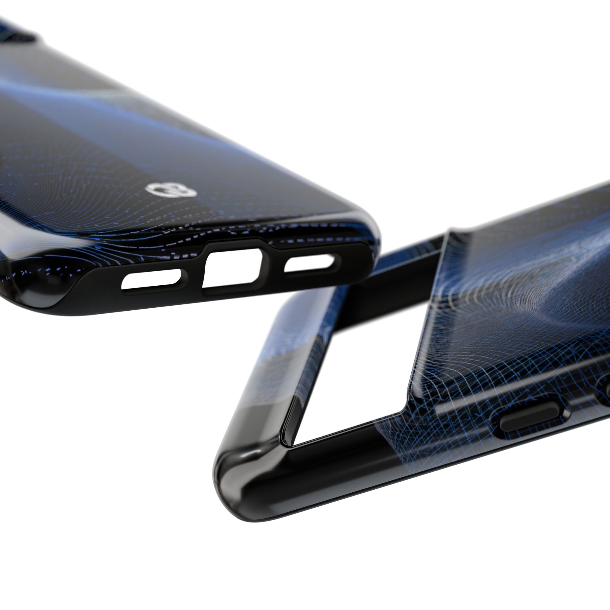 Blue Tough Phone Case for Google Pixel - Electric Blue Flux