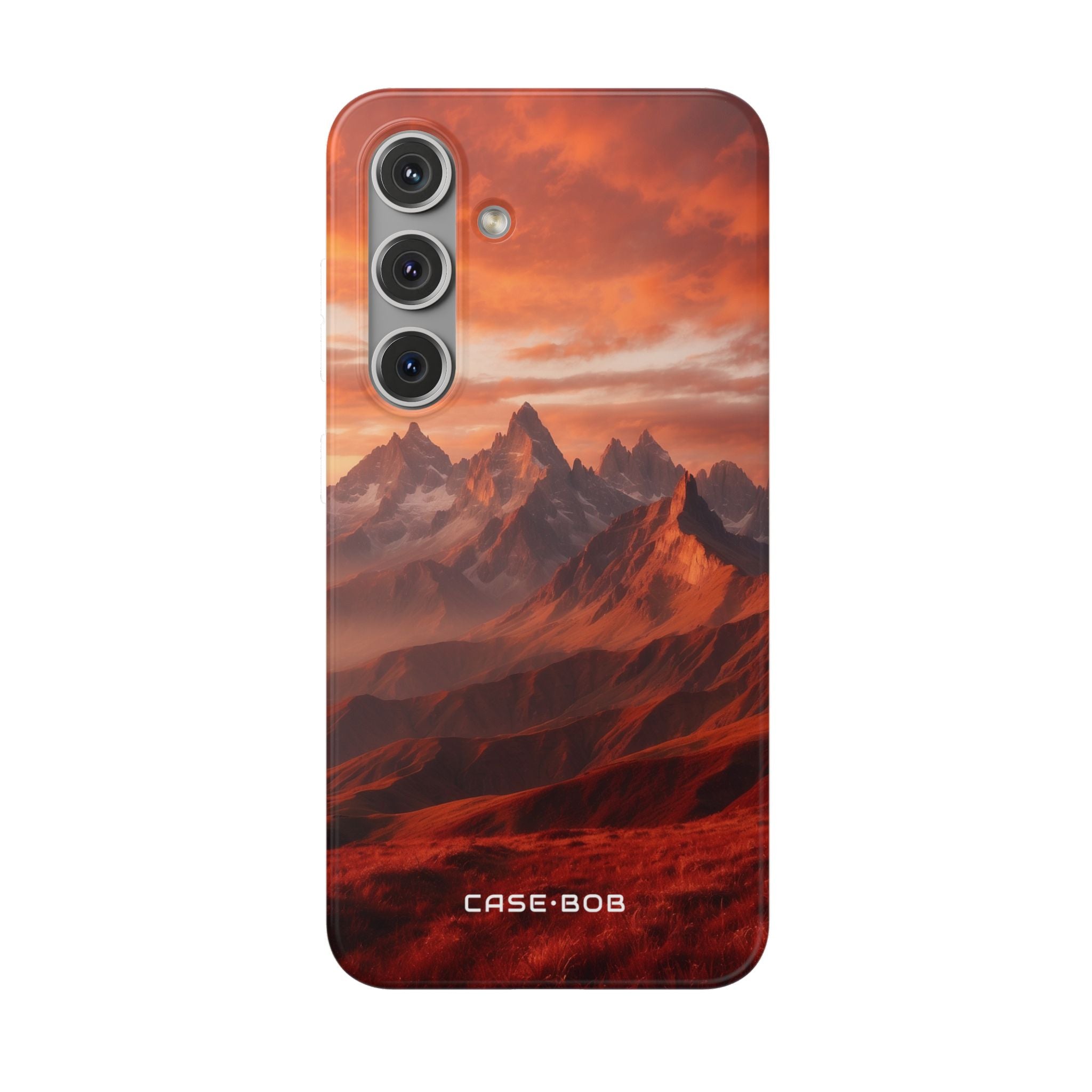 Jagged Glow Samsung S24 -pehmeä suojakotelo