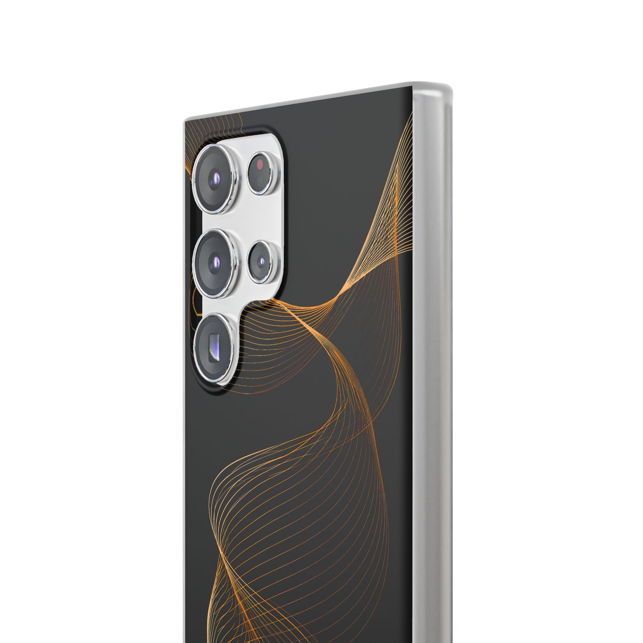 Gold Lite Phone Case for Samsung - Burnished Bronze Helix
