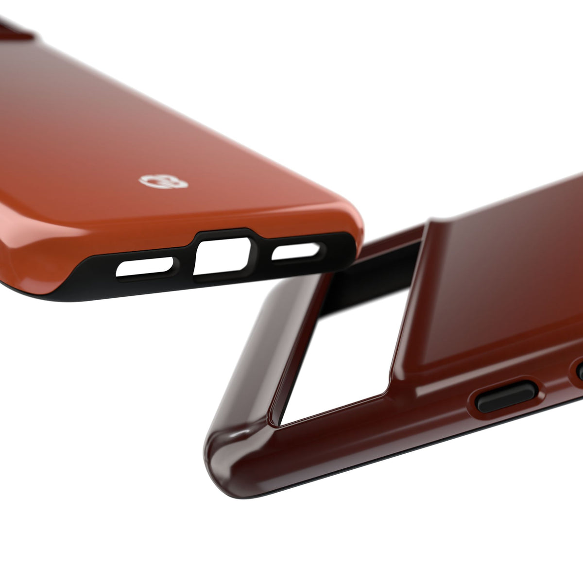 Burnt Amber Spectrum · Tough Phone Case for Pixel · Orange