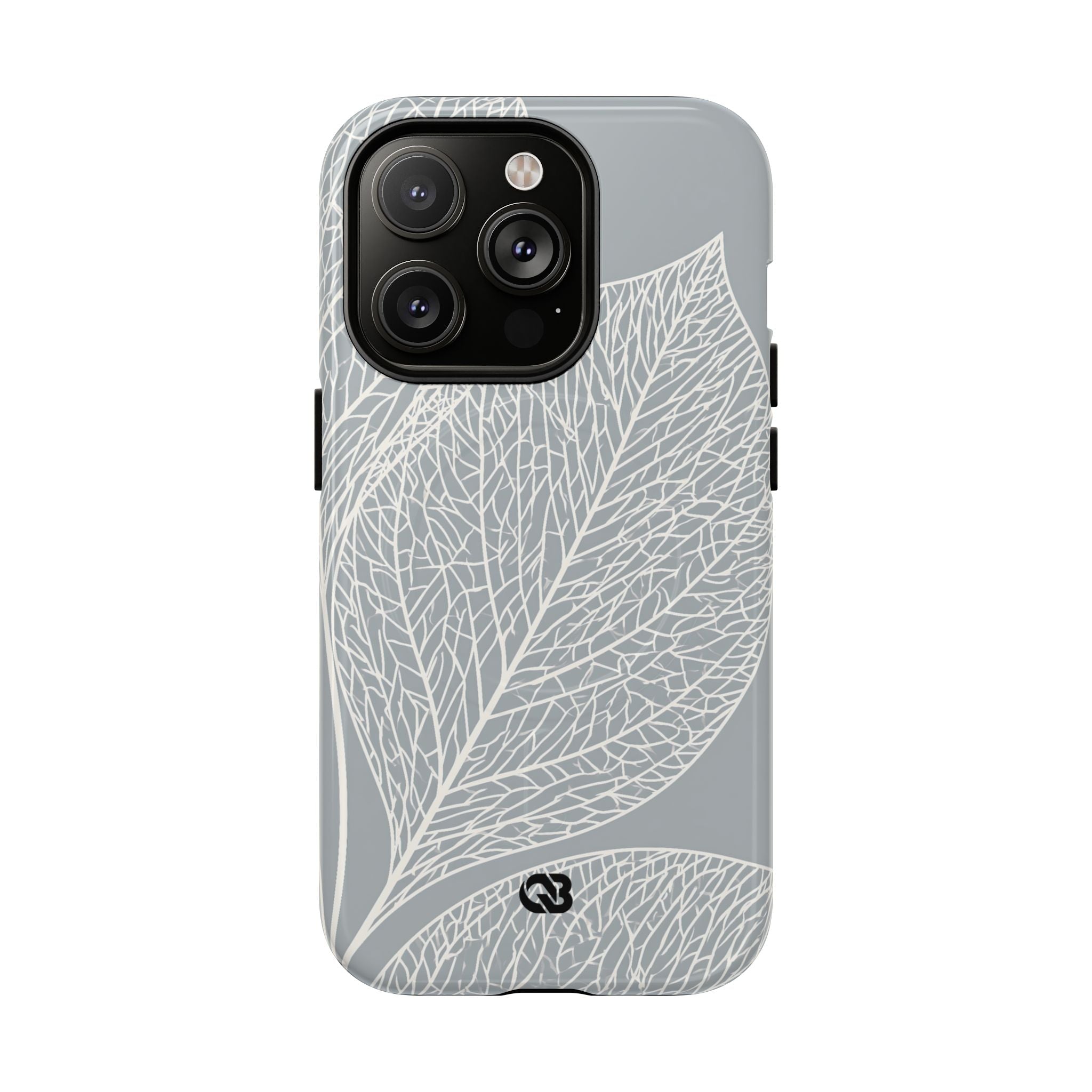 Grey Tough 2.0 Magsafe Phone Case for iPhone - Frosted Ash Veins