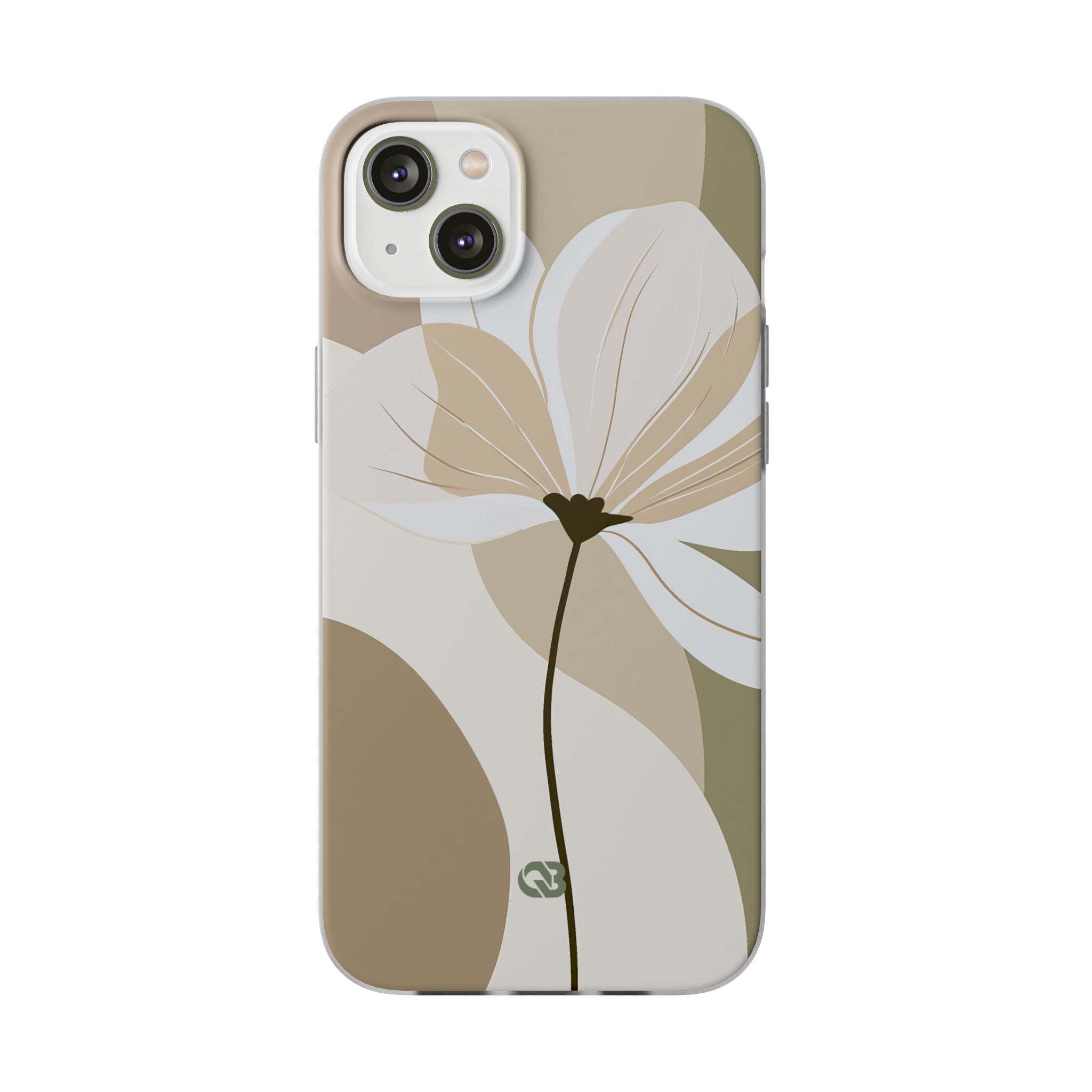 Beige Lite Phone Case for iPhone - Sage Linen Magnolia