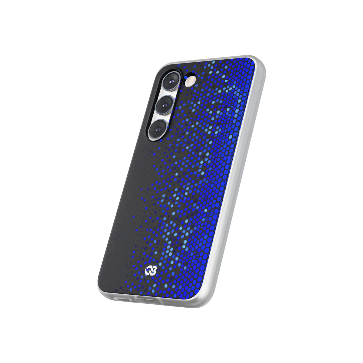 Cobalt Hex Dispersion · Lite Phone Case for Samsung · Blue