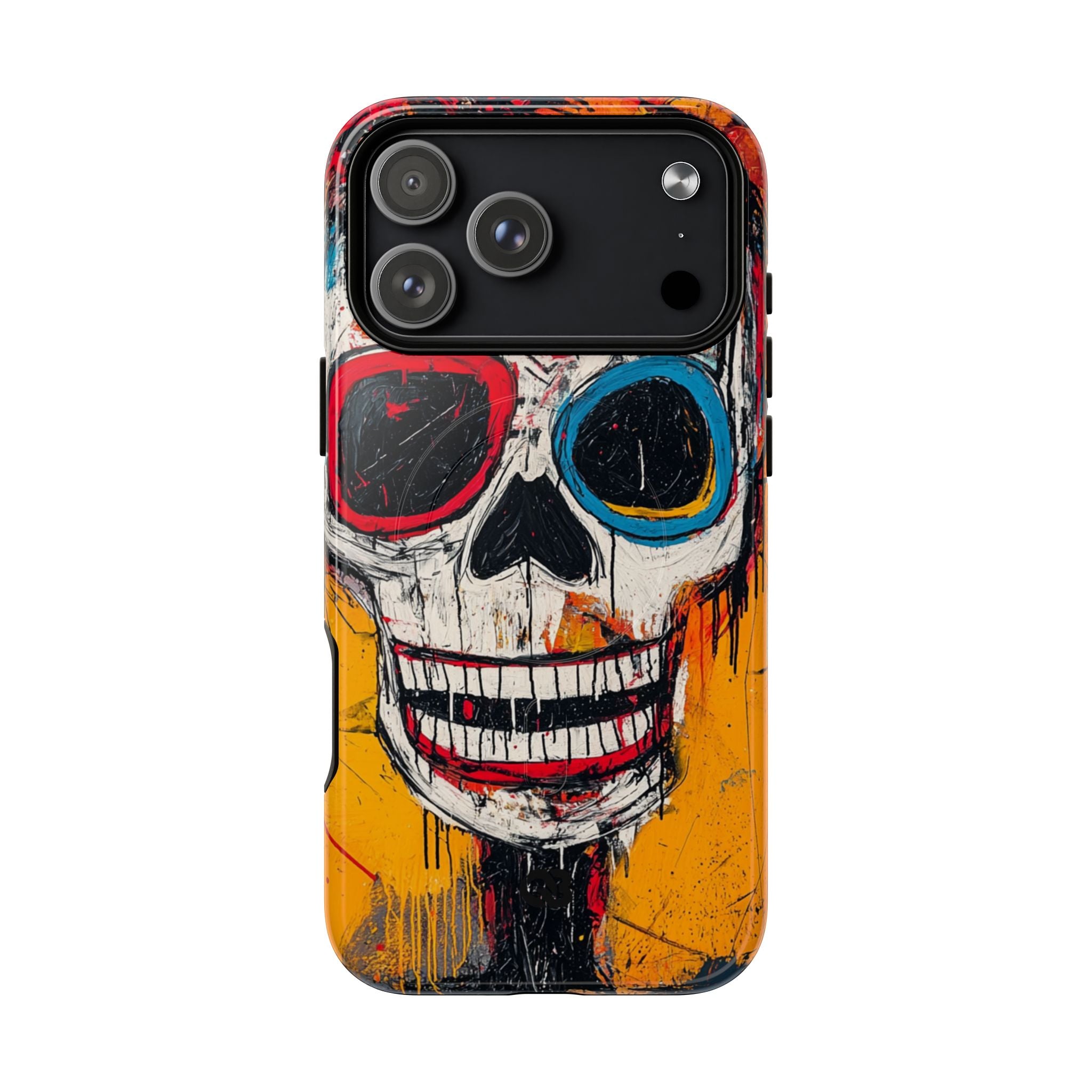 Vivid Graffiti Skull · Tough+ Handyhülle für iPhone · Magsafe