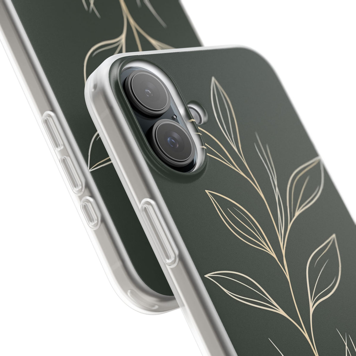 Minimal Botanical Stem · Lite Phone Case for iPhone · Green