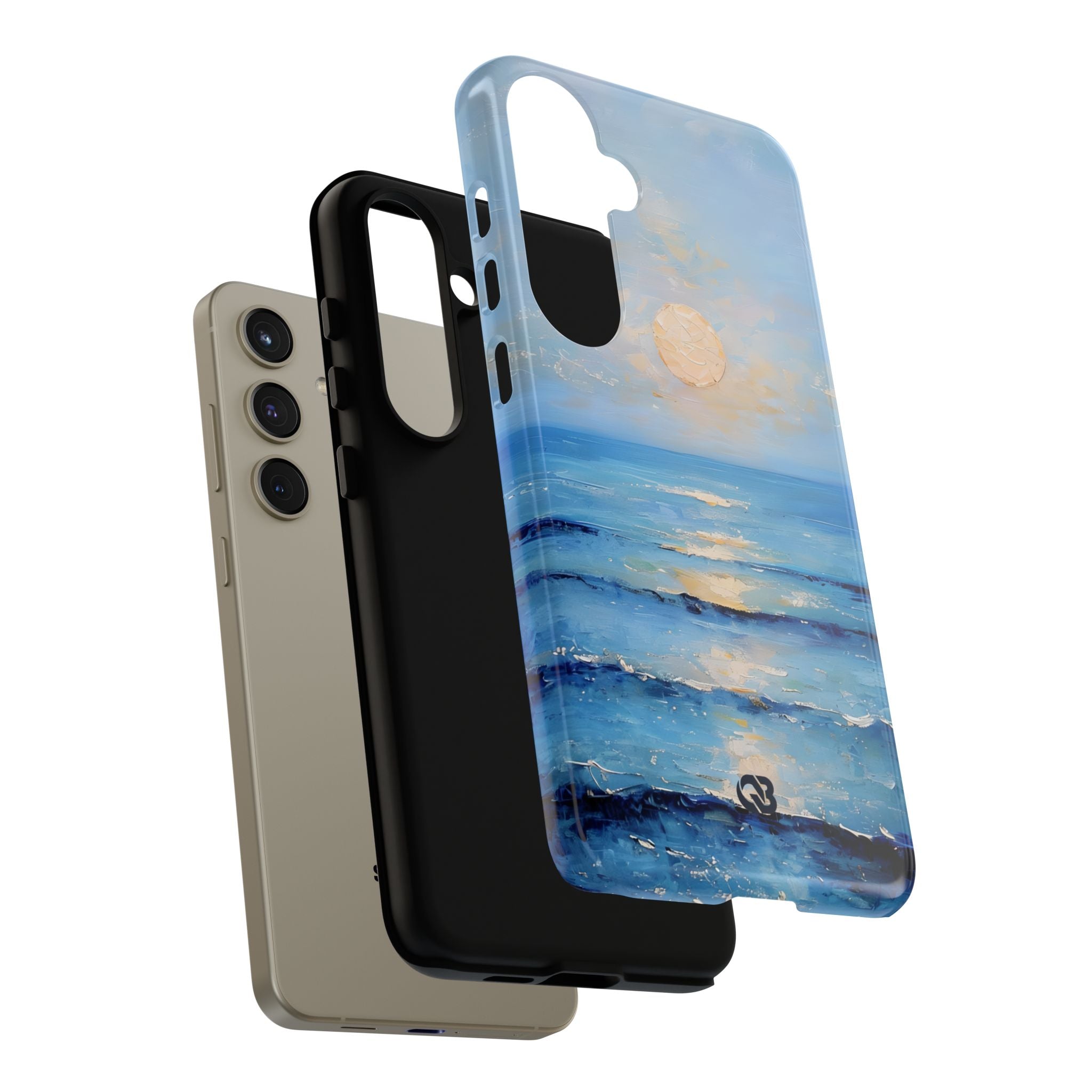 Cerulean Shoreline Sun · Tough Coque de téléphone pour Samsung