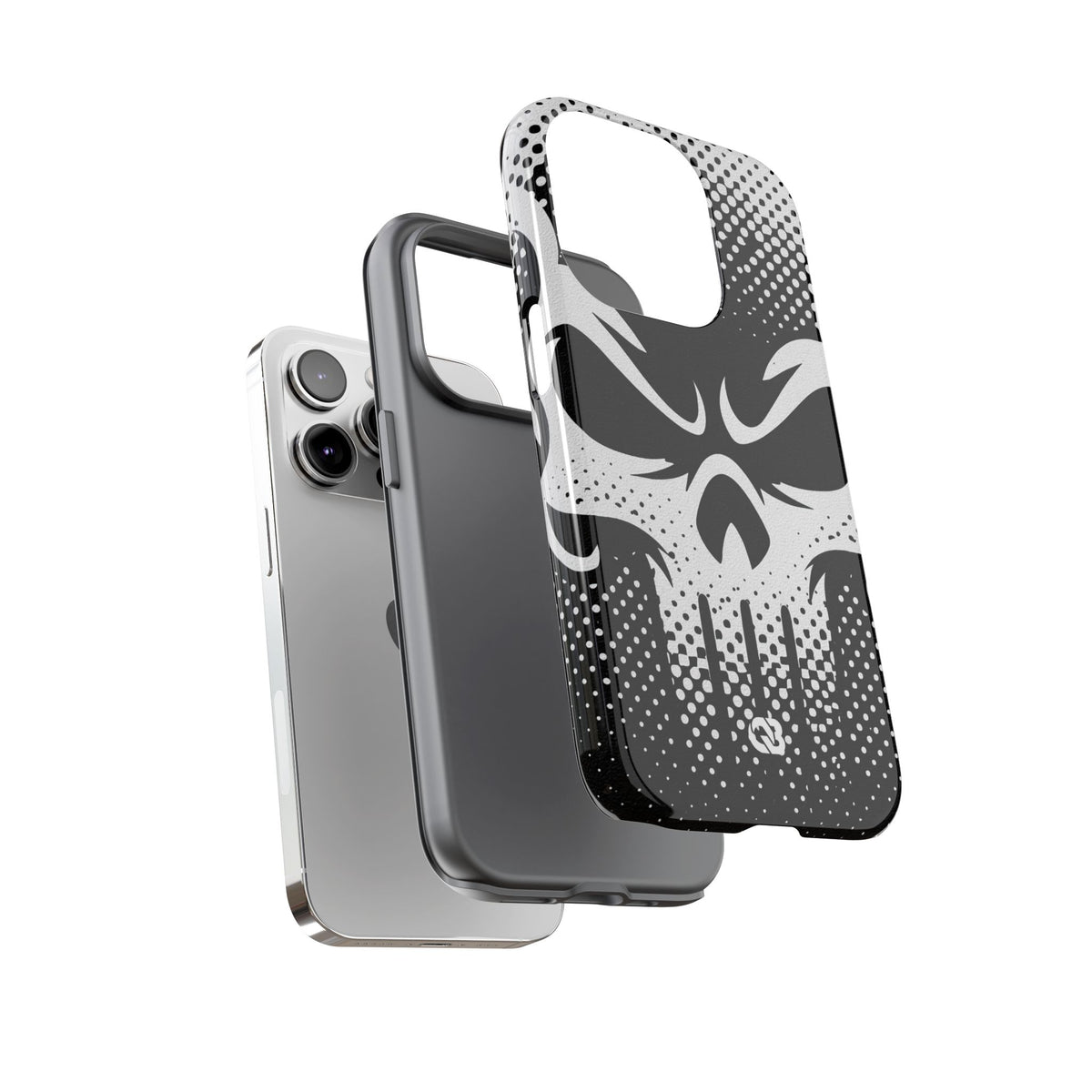 Phantom Halftone · Tough Phone Case for iPhone · Black