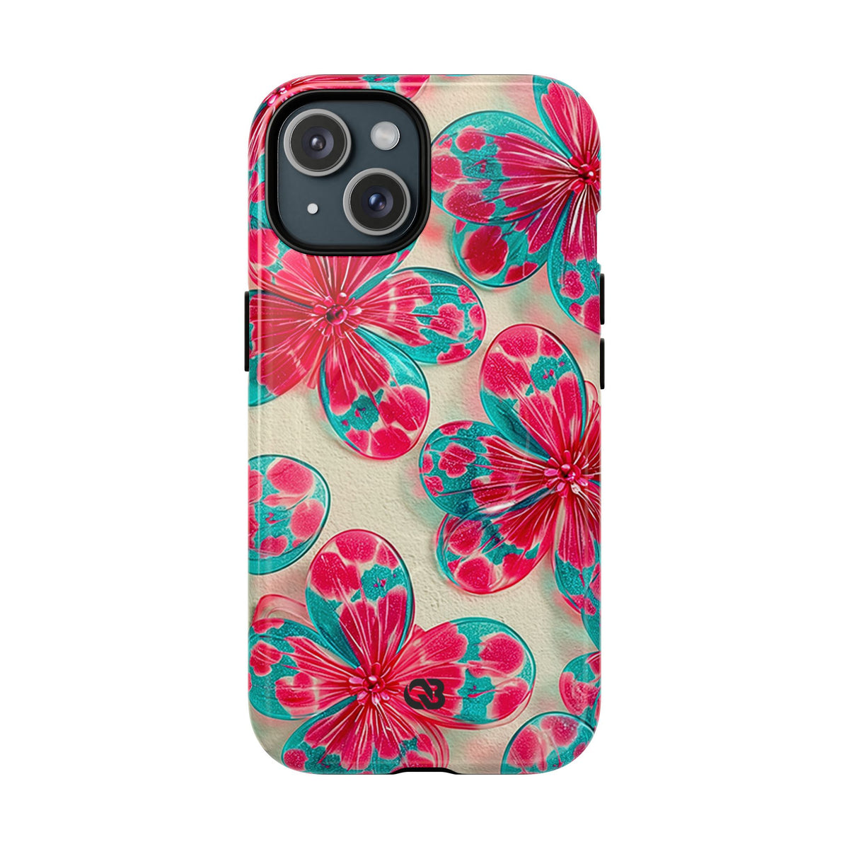 Lucite Jelly Bloom · Tough 2.0 Magnetic Phone Case for iPhone · Pink