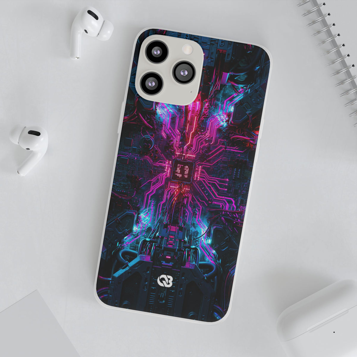 Neural Circuit Core · Lite Phone Case for iPhone · Black