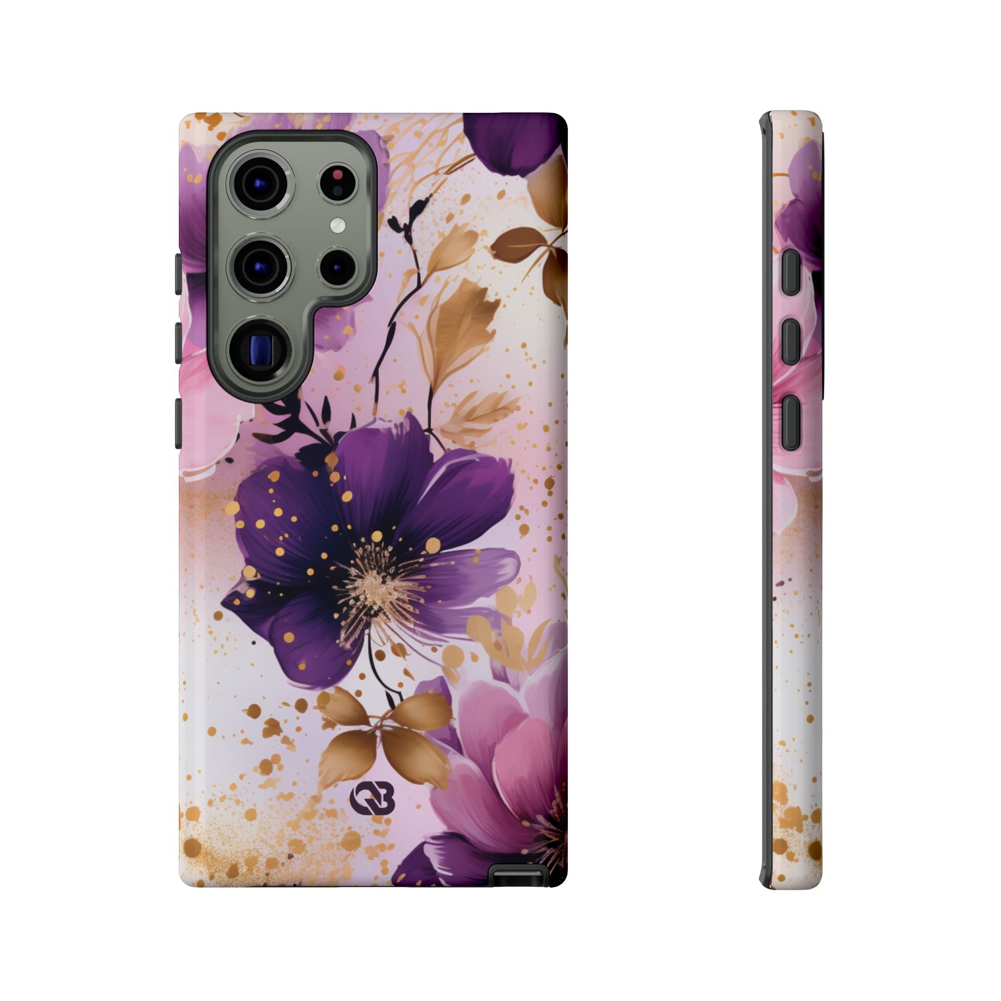 Gilded Violet Bloom · Tough Phone Case for Samsung