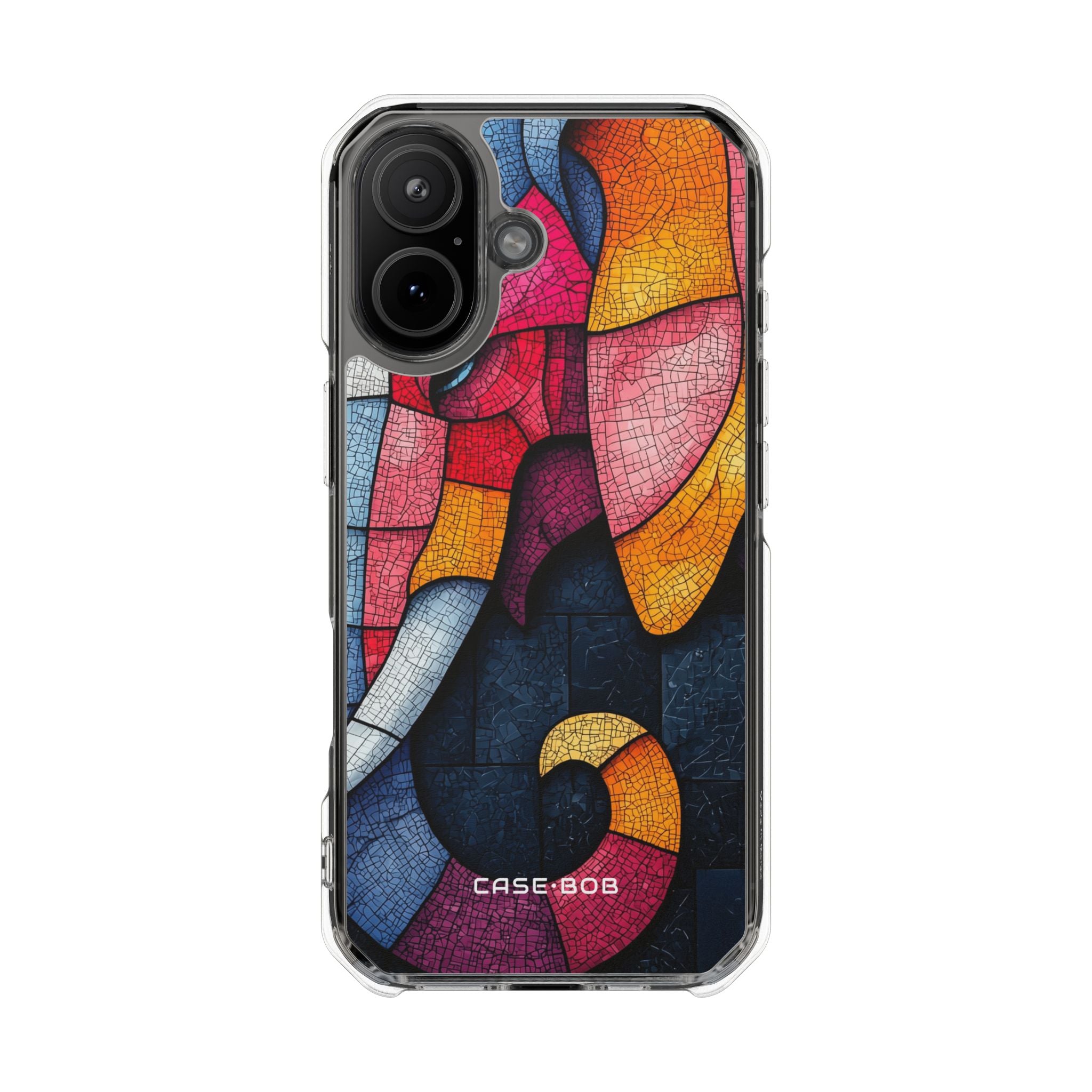 Mosaic Elephant iPhone 17 Case - Impact