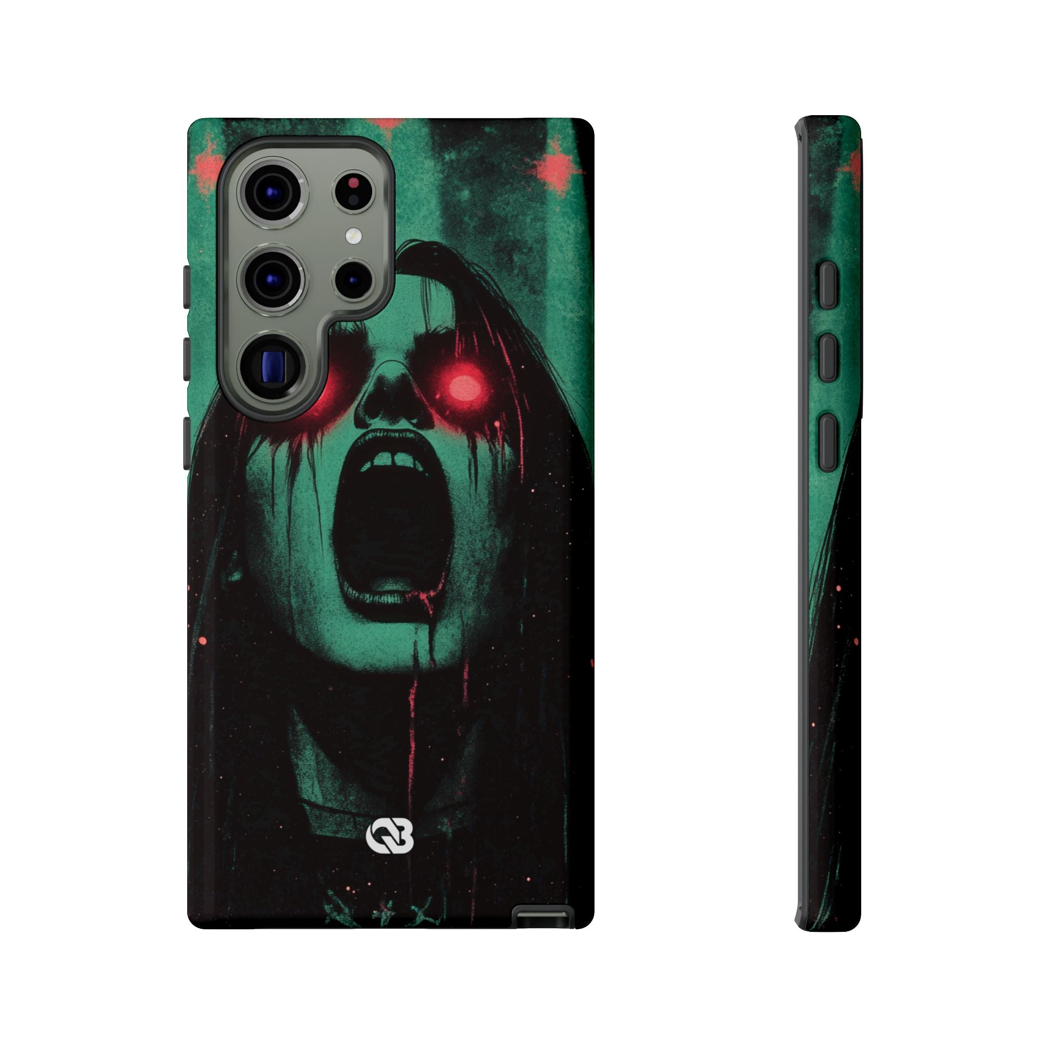 Crimson Emerald Scream · Tough Phone Case for Samsung