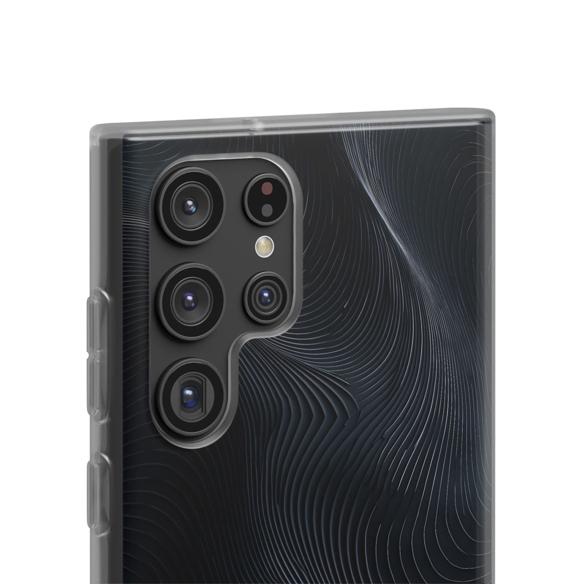 Black Lite Phone Case for Samsung - Obsidian Ridge Flux