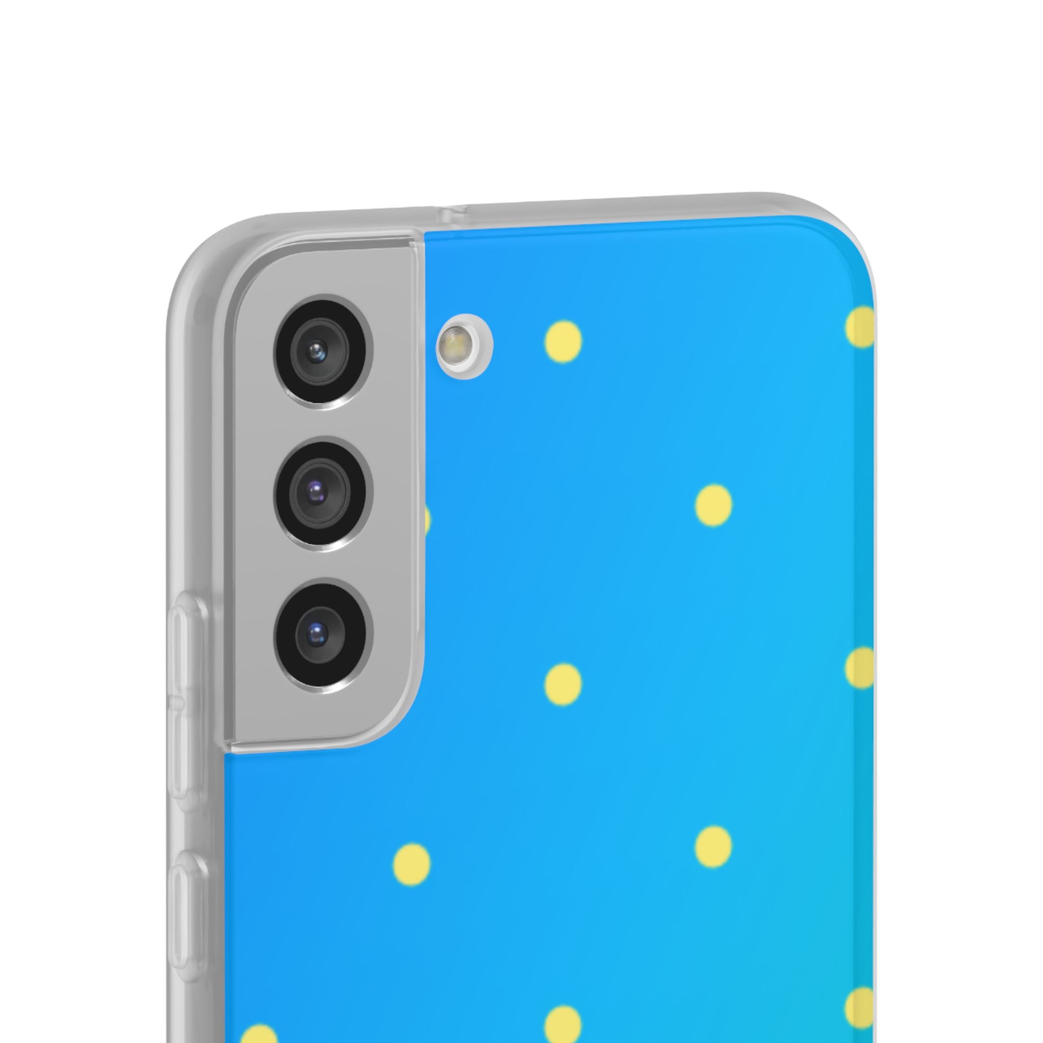 Cyan Sun Dots · Soft