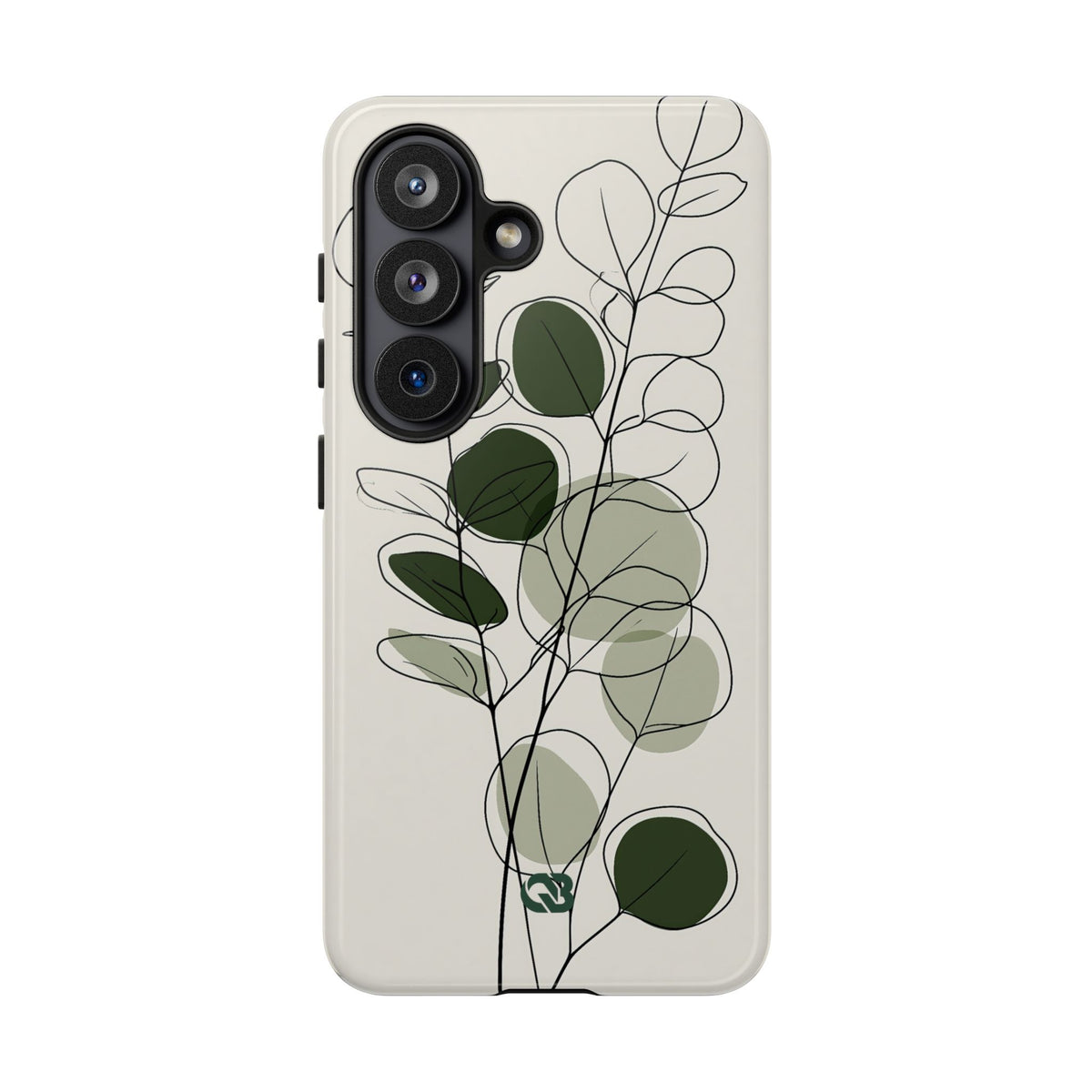 Eucalyptus Foliage Study · Tough Phone Case for Samsung · Green