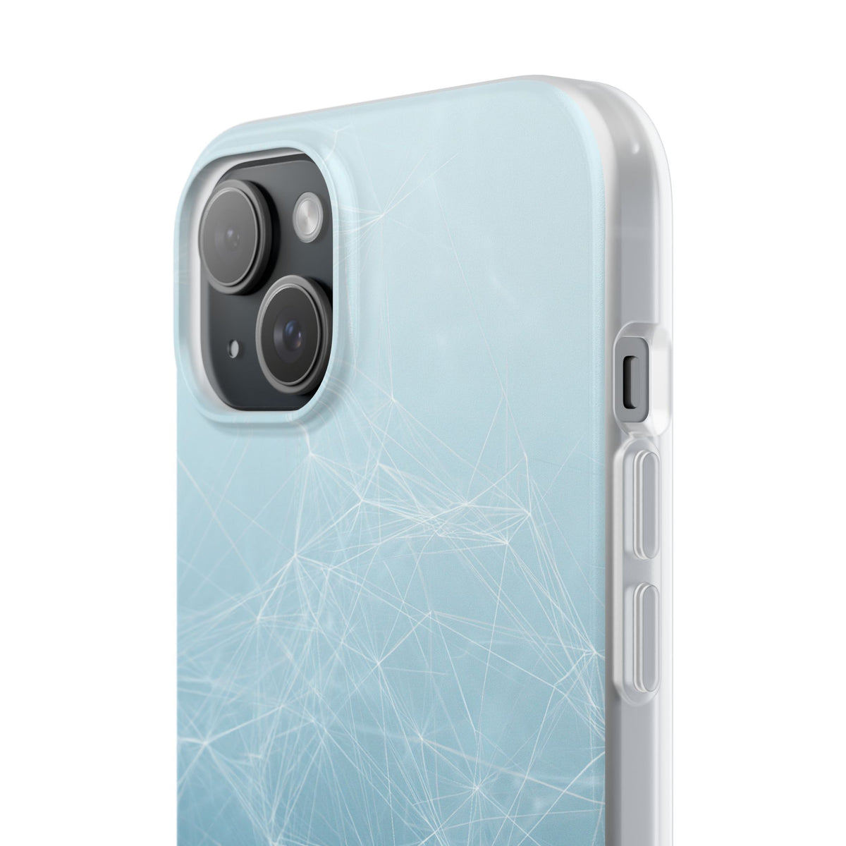 Teal Lite Phone Case for iPhone - Arctic Digital Nexus