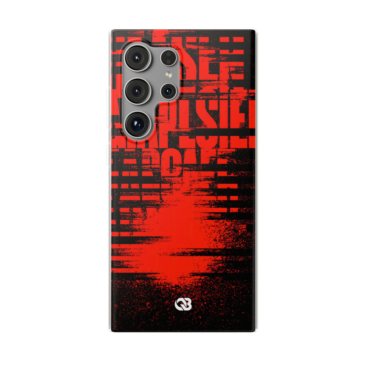Crimson Redaction · Lite Phone Case for Samsung · Black