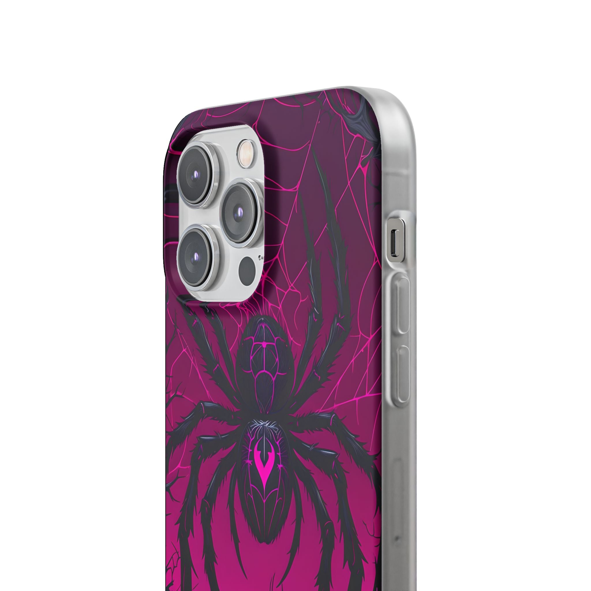 Obsidian Neon Widow · Soft Handyhülle für iPhone