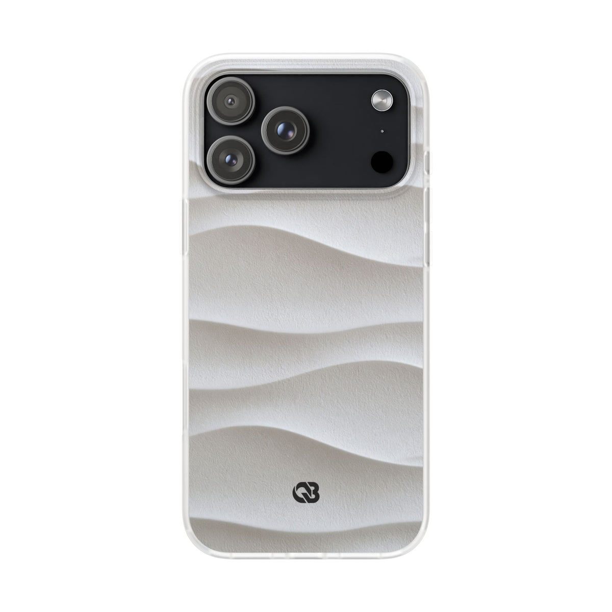 Sculpted Dune Relief · Lite Phone Case for iPhone · White