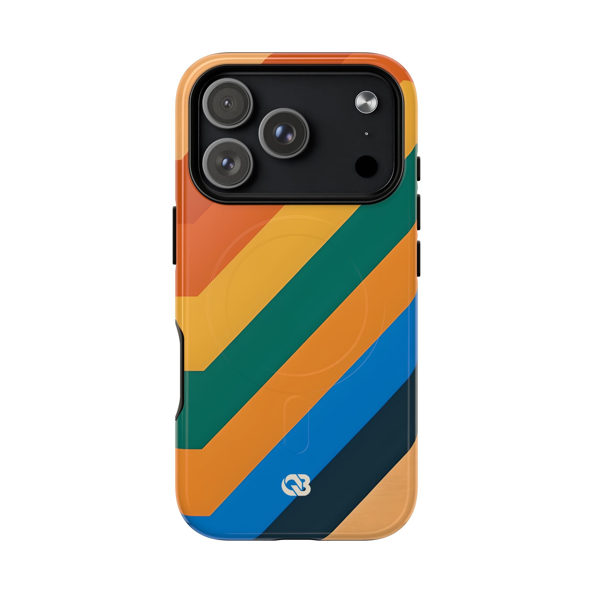 Retro Ridge Lines · Tough+ Magsafe