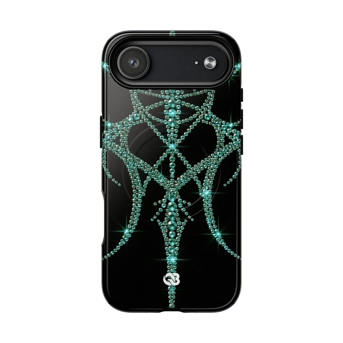 Teal Cyber Sigil · Tough 2.0 Magnetic Phone Case for iPhone · Teal