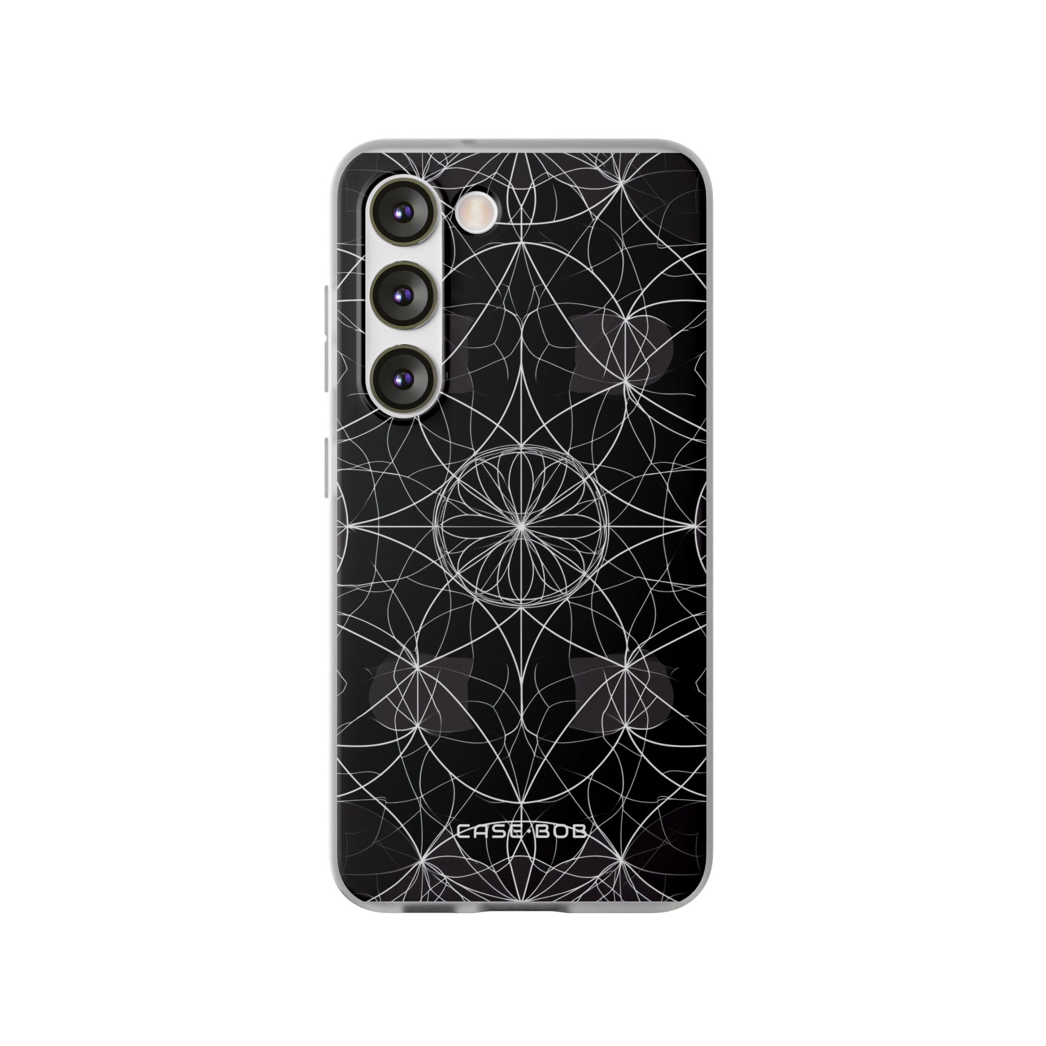 Radiant Petal Orbit Samsung S23 Case - Soft