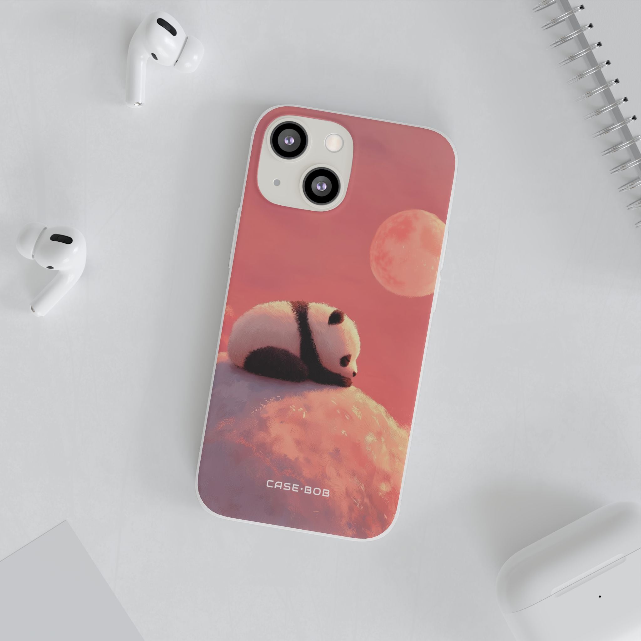 Panda Moonbeam iPhone 13 mini Case - Soft