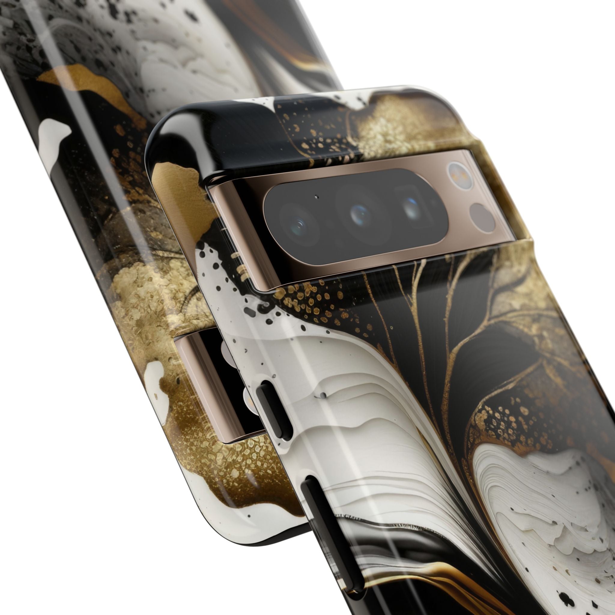 Molten Onyx Gold · Tough Fundas para teléfono para Google Pixel