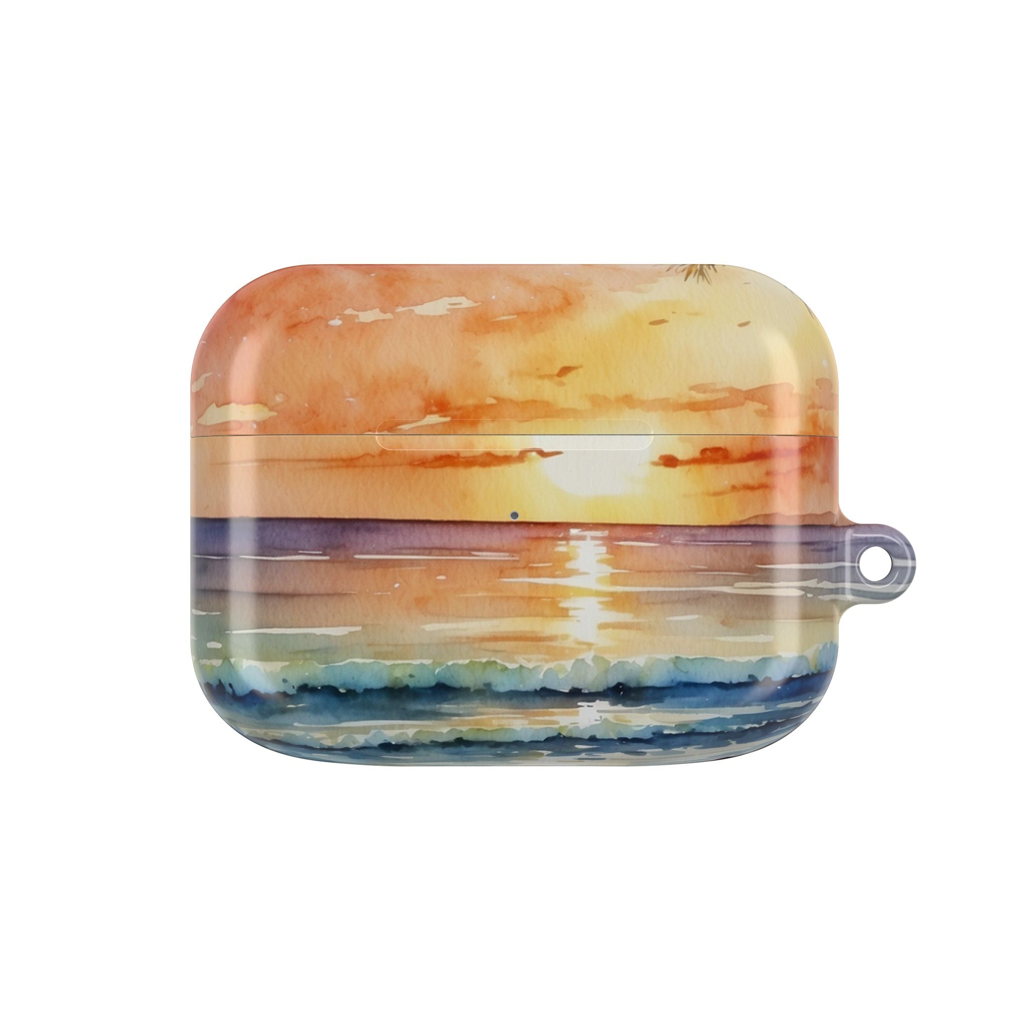 Golden Palm Sunset - AirPods Case