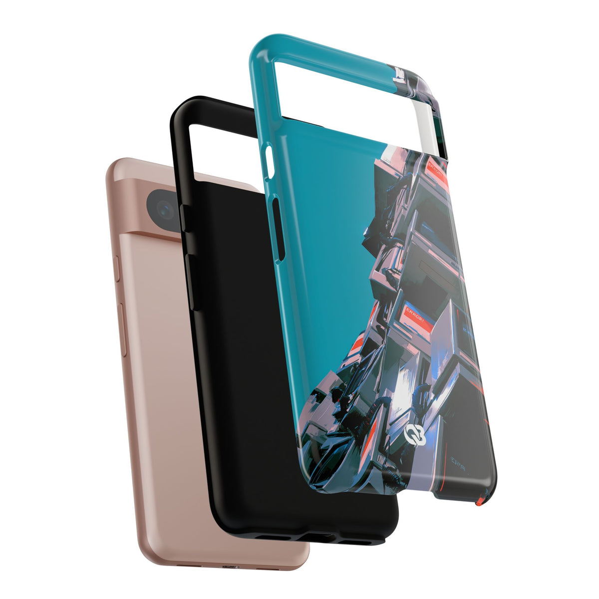 System Error Spire · Tough Phone Case for Pixel · Teal