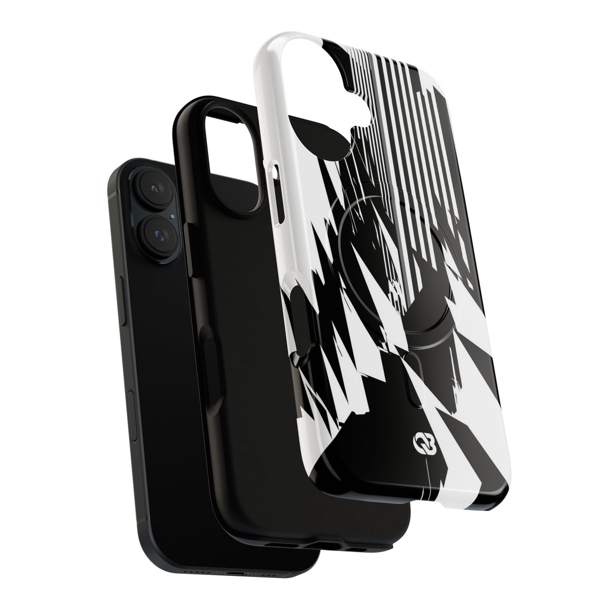Orbital Spire · Tough 2.0 Magnetic Phone Case for iPhone · Black