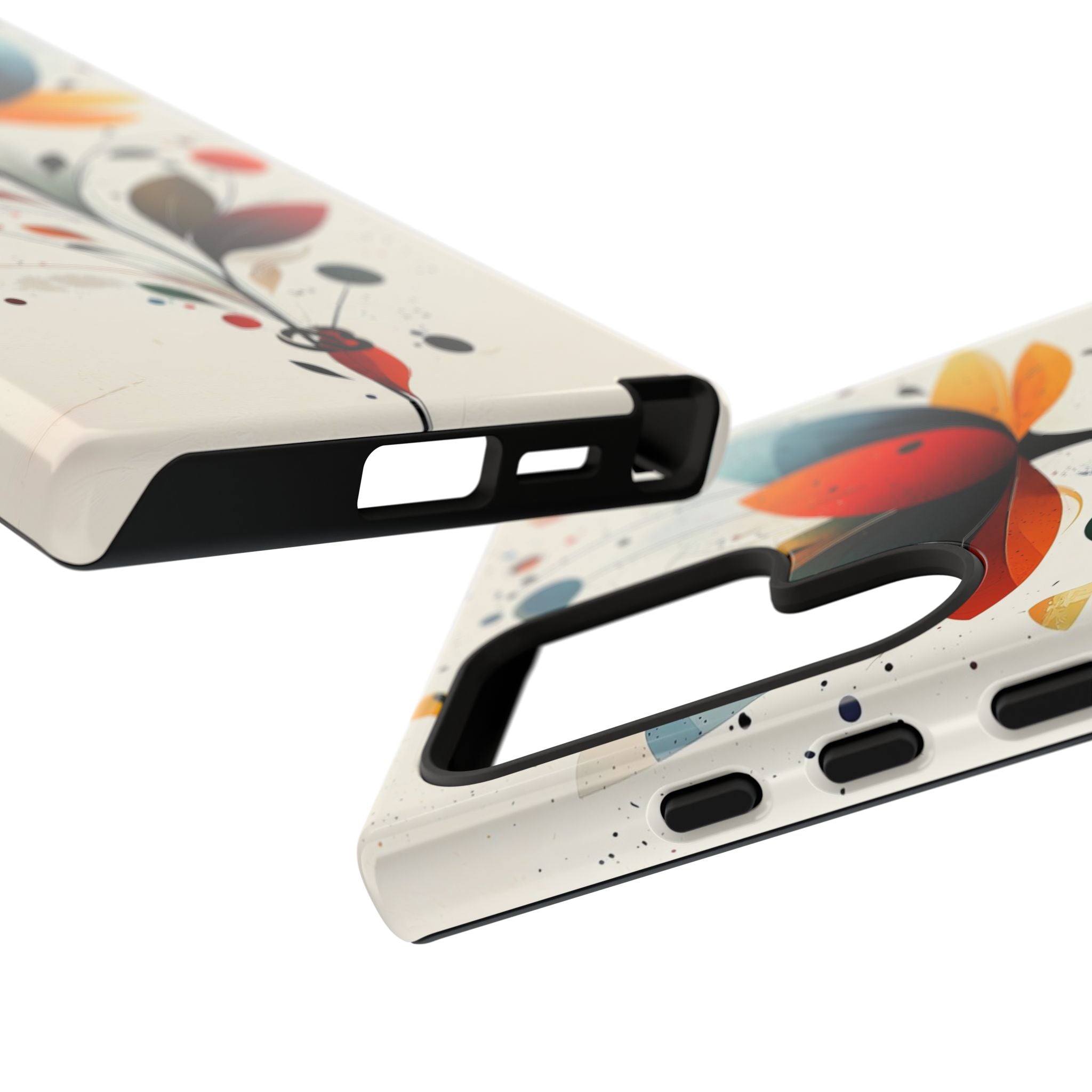 Burnt Petal Abstract · Tough Phone Case for Samsung