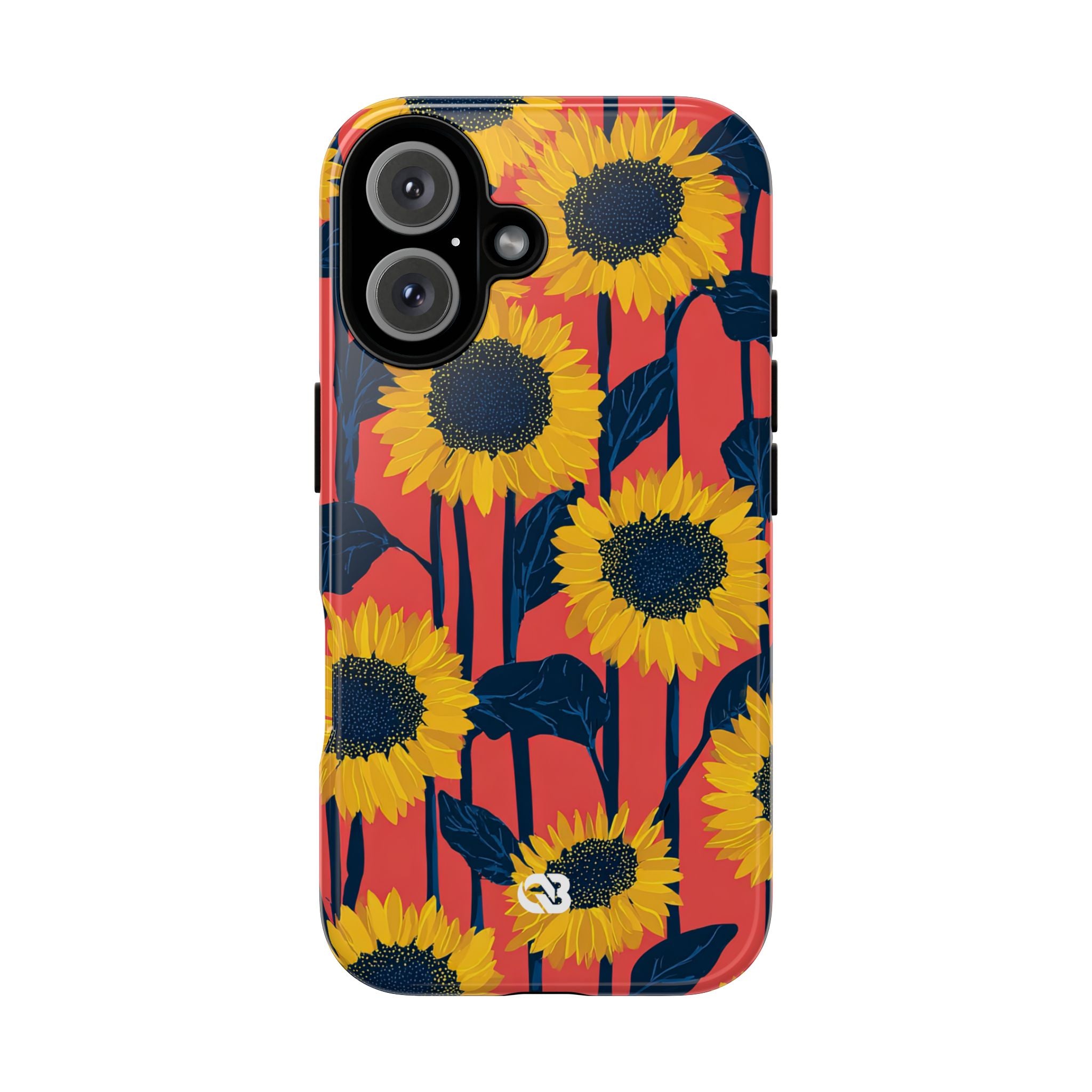Solar Navy Bloom · Tough Phone Case for iPhone