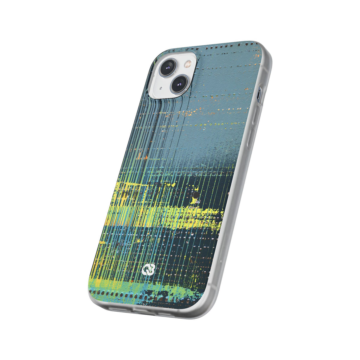 Acid Raster Circuit · Lite Phone Case for iPhone · Teal