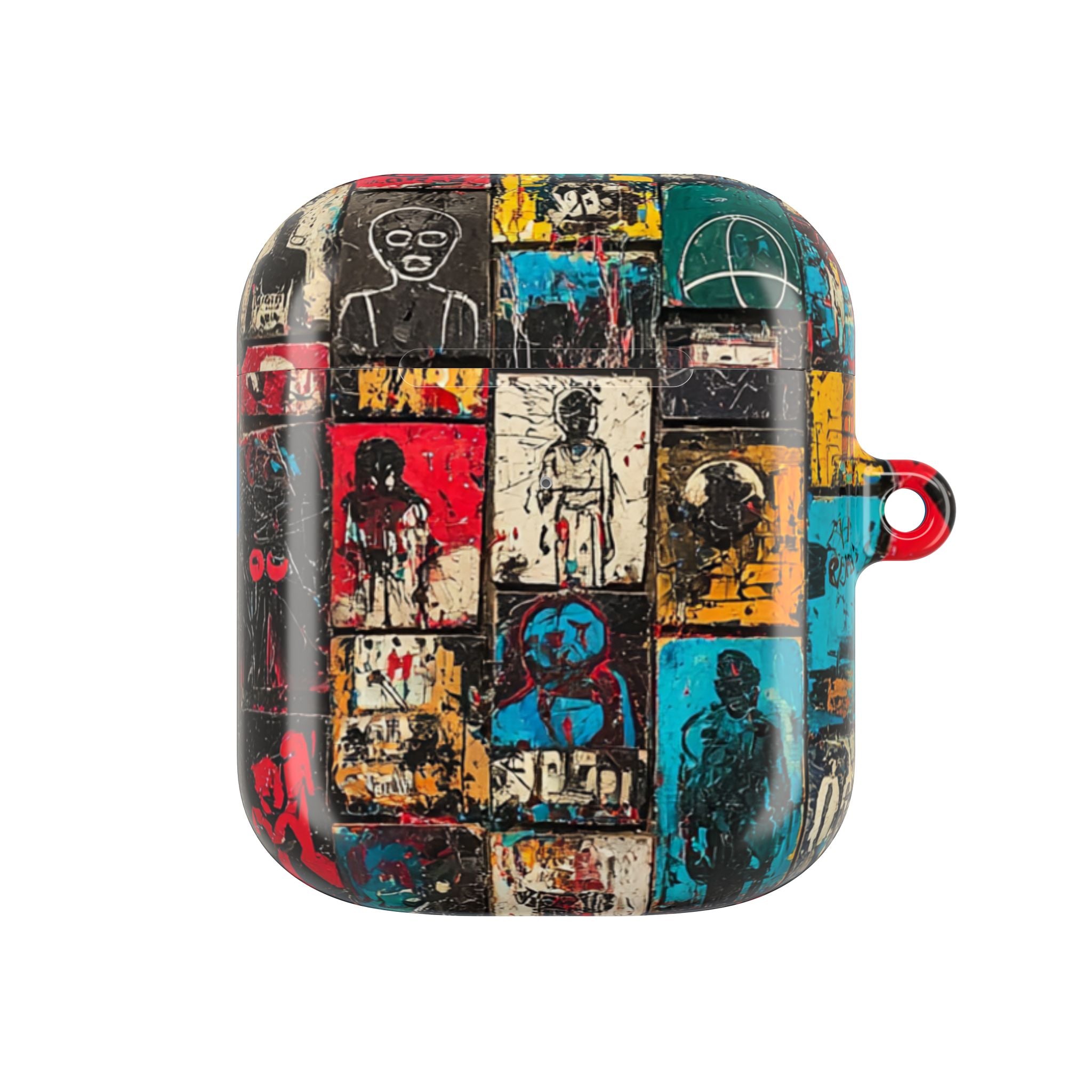 Portret Raster Crimson - AirPods Case