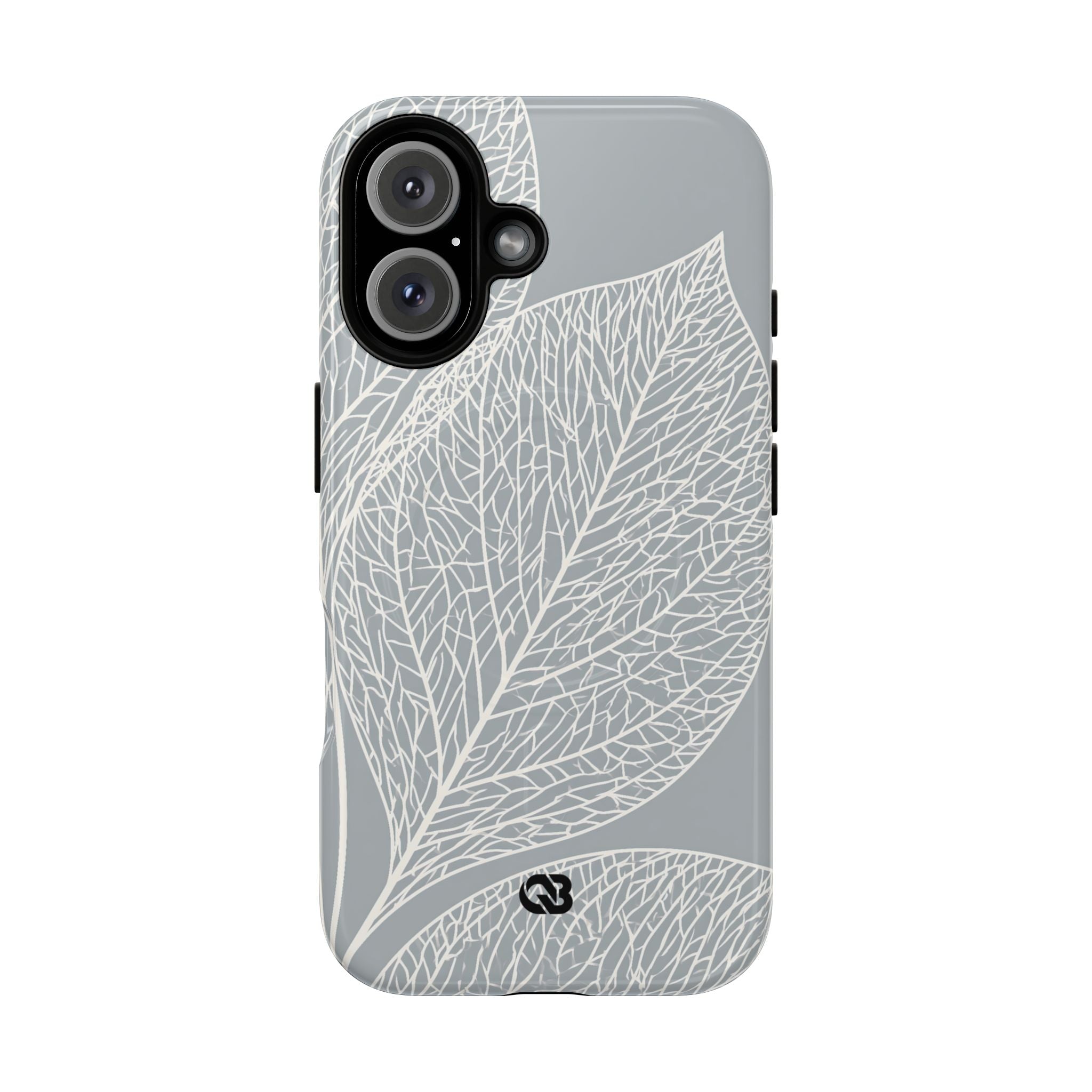 Grey Tough 2.0 Magsafe Phone Case for iPhone - Frosted Ash Veins