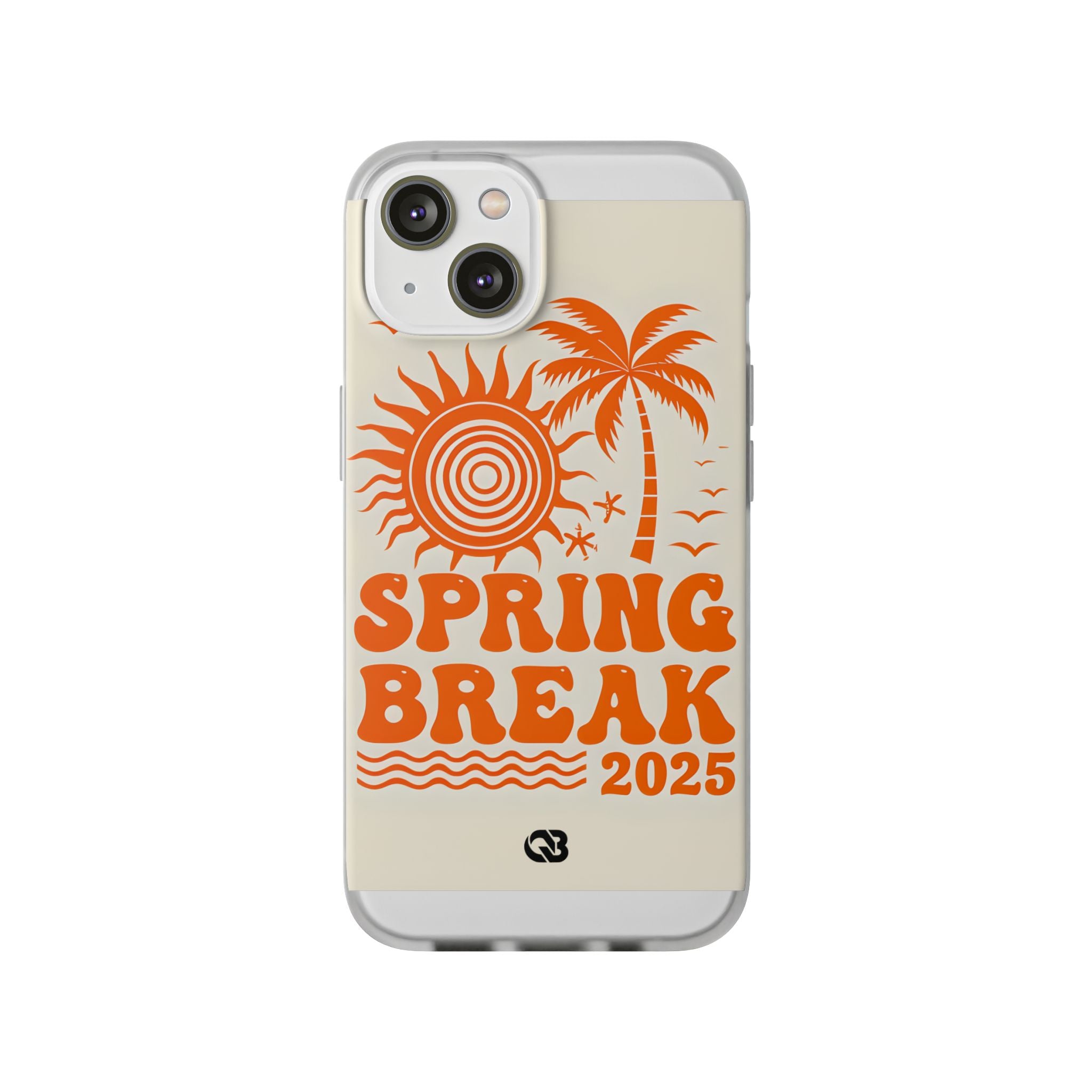 Retro Orange Tide · Soft Handyhülle für iPhone