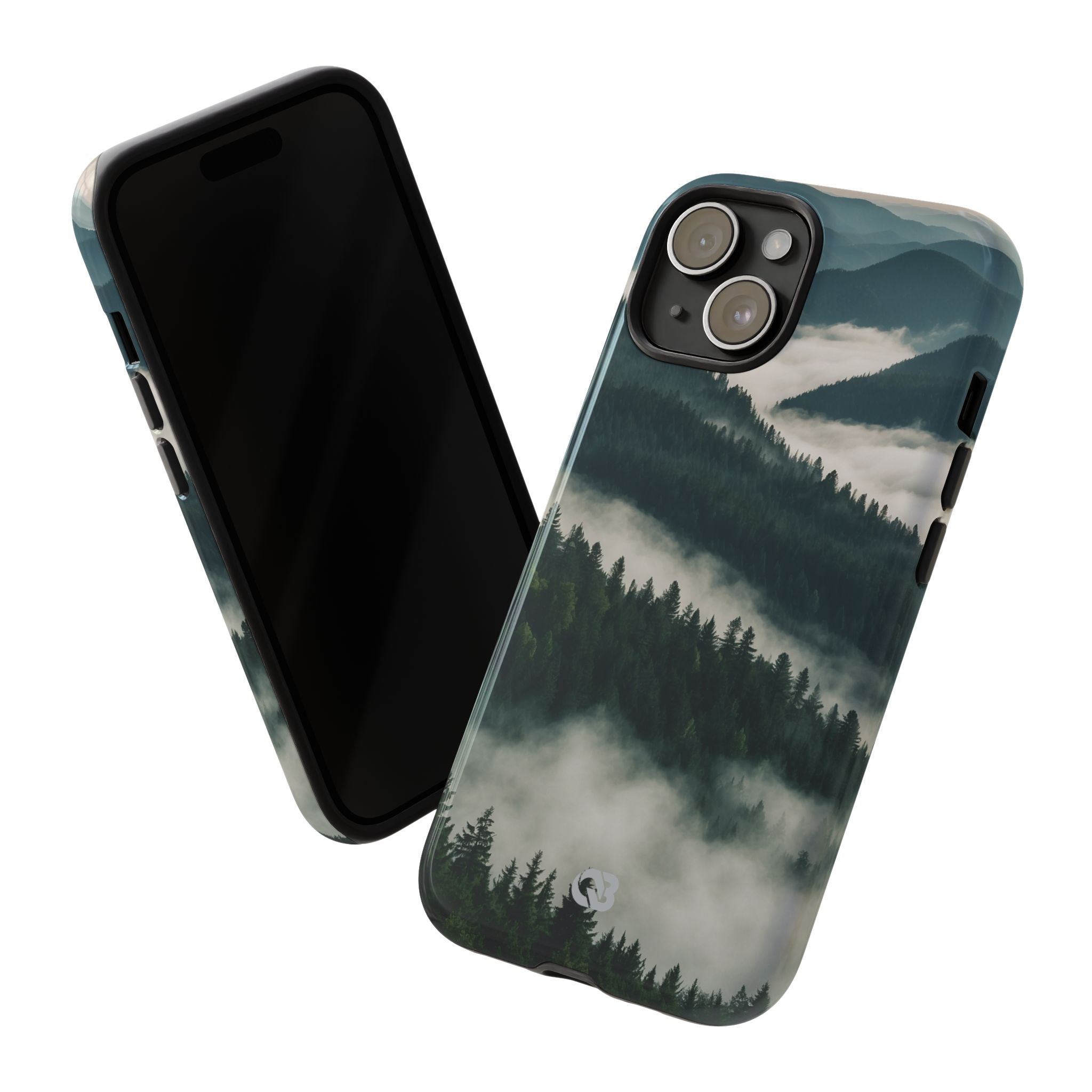 Misty Pine Peaks · Tough Phone Case for iPhone