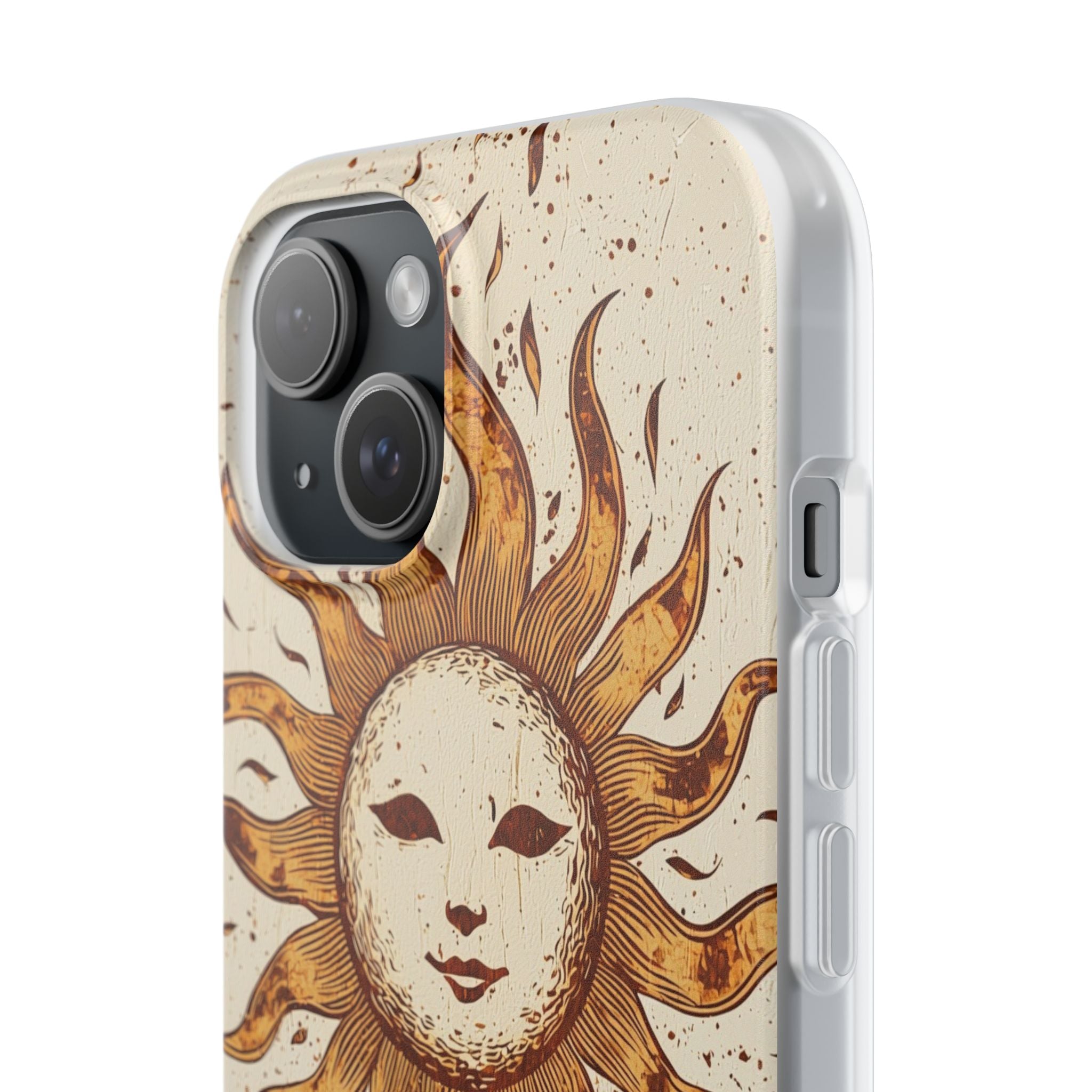 Rustic Solar Mask · Soft Mobilskal för iPhone