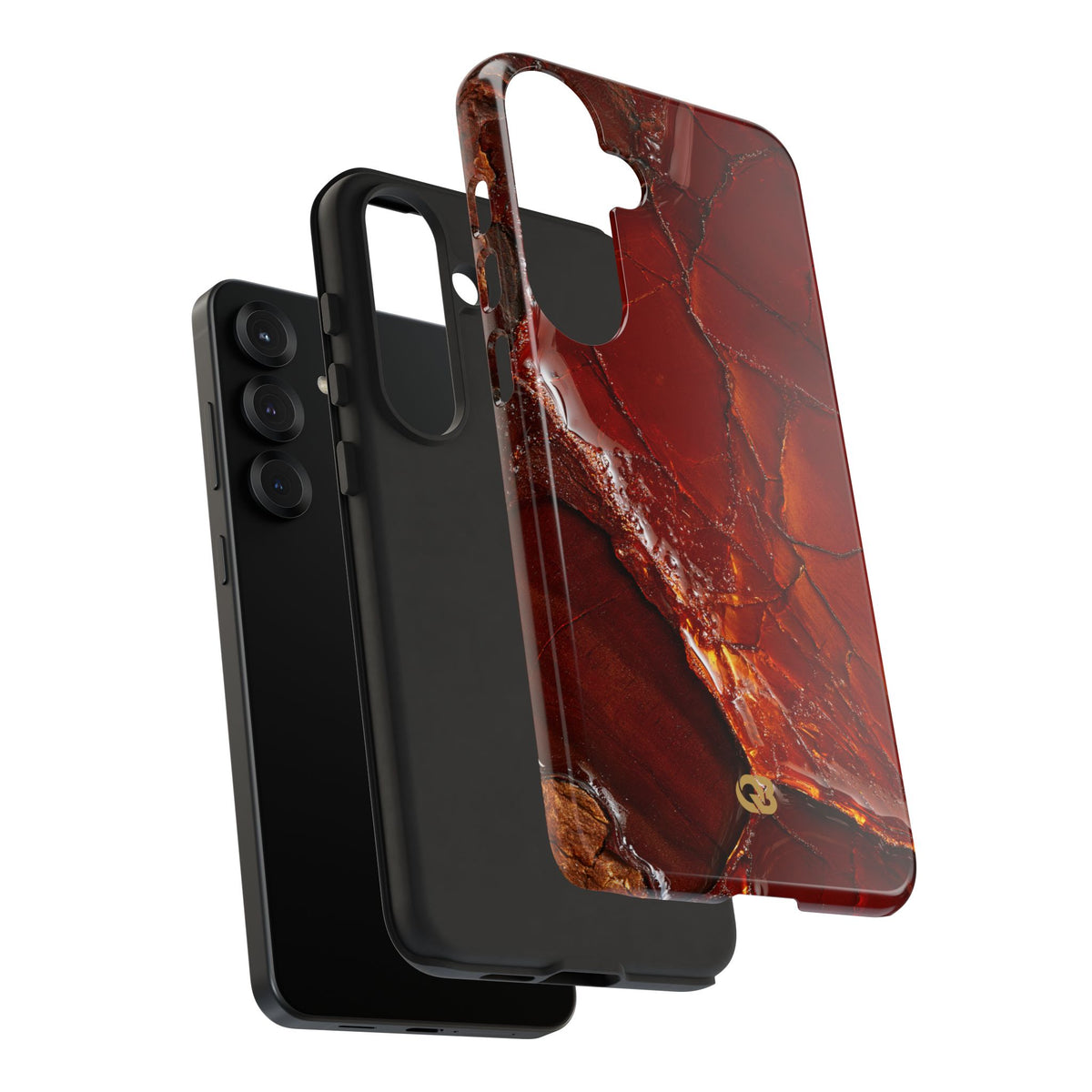 Amber Embrace · Tough Phone Case for Samsung · Brown