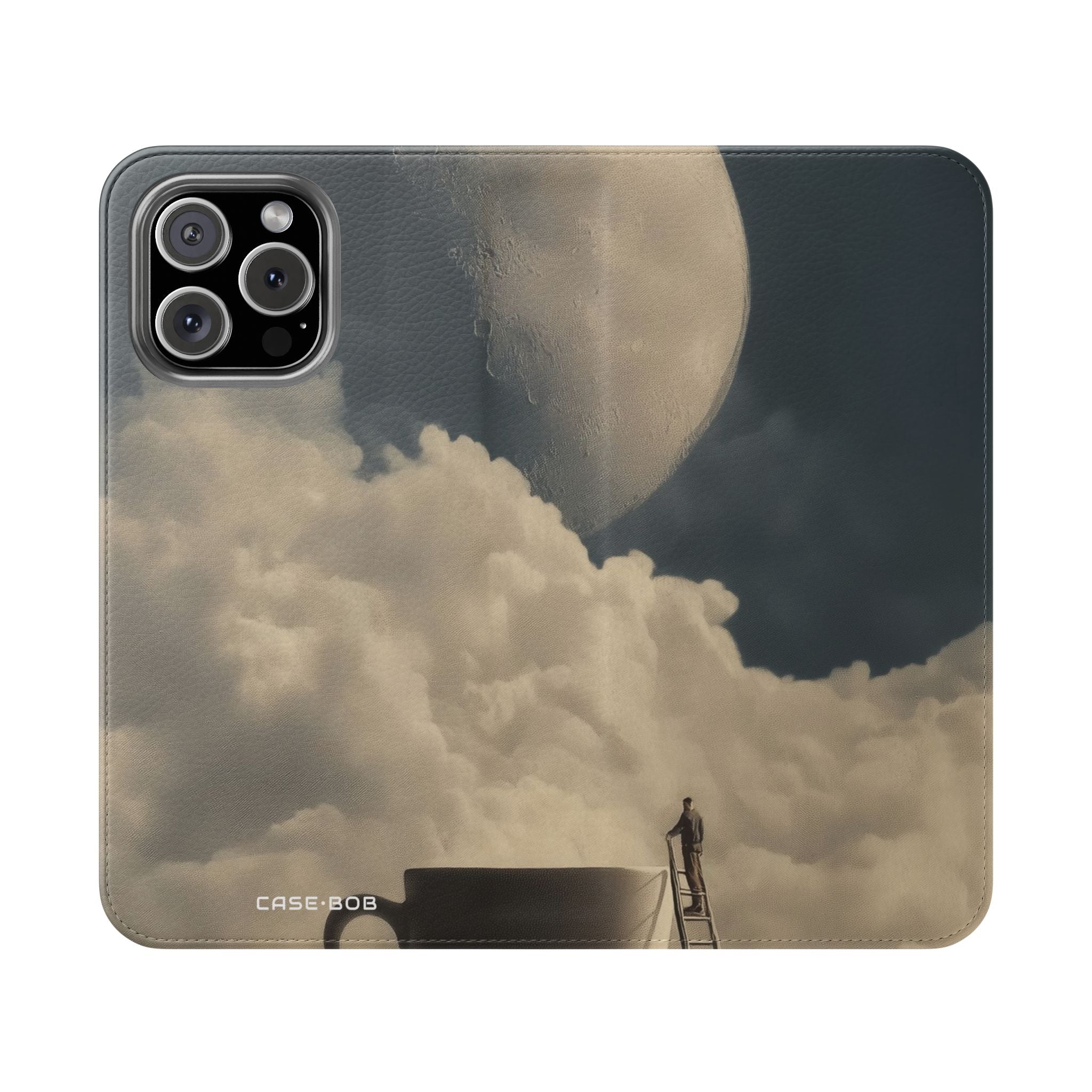 Moonlit Cup - iPhone 16 Max Case - Wallet