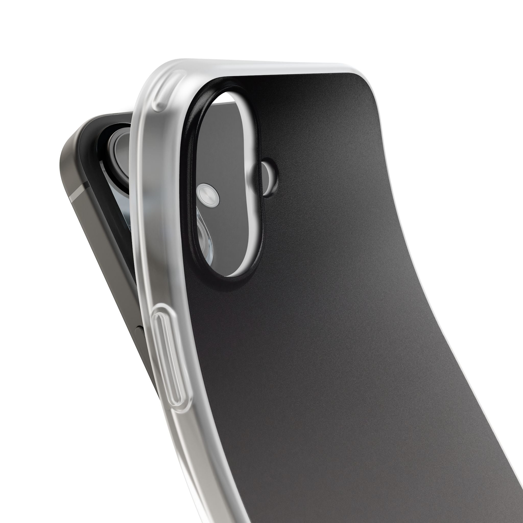 Grey Lite Phone Case for iPhone - Obsidian Ash Fade