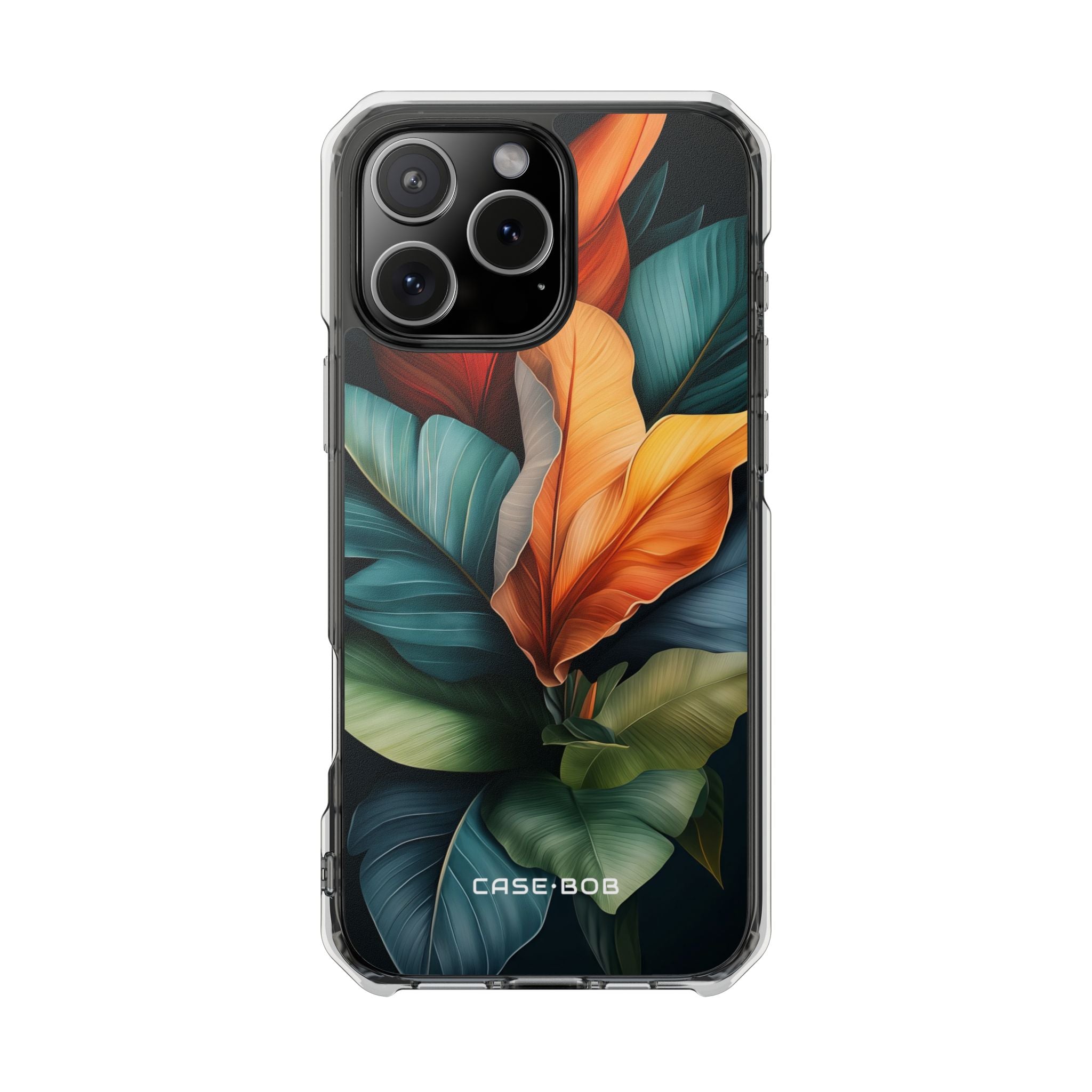 Tropischer Blattburst iPhone 16 Pro Max Case - Impact