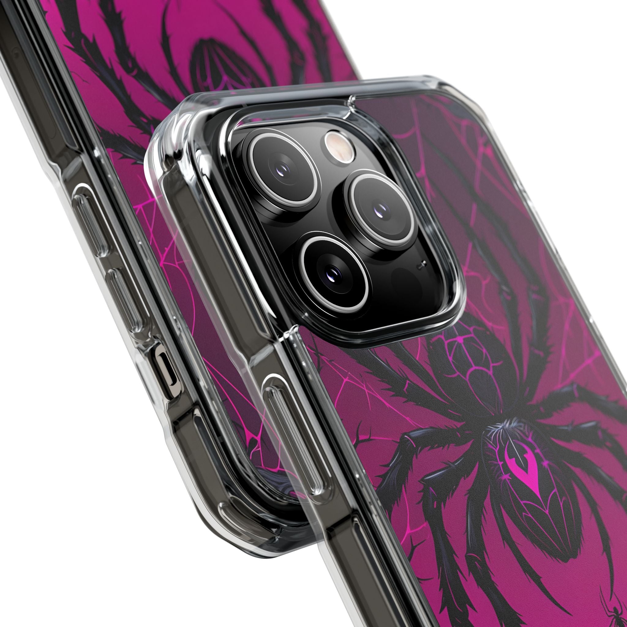 Obsidian Neon Widow · Impact Handyhülle für iPhone · Magsafe