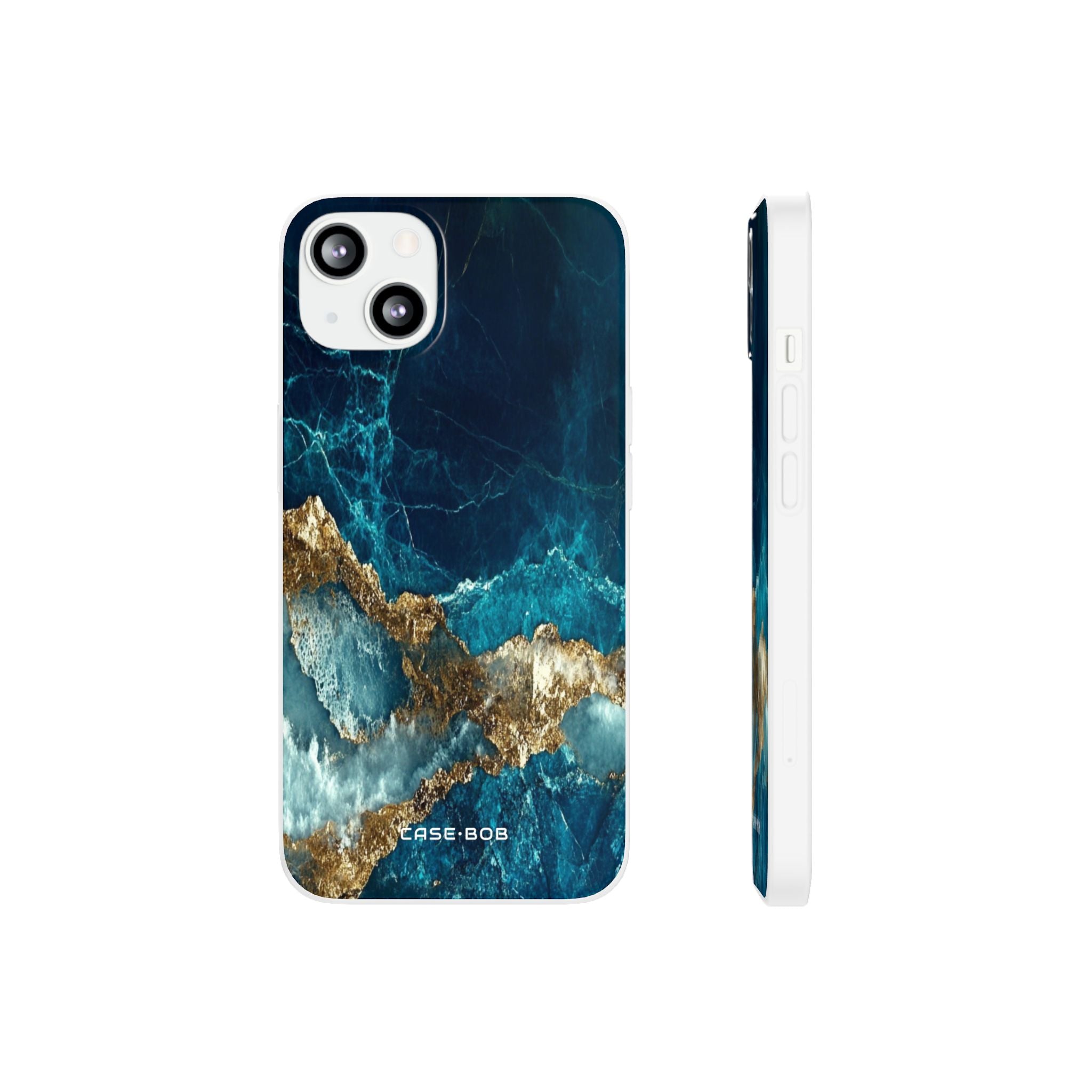 Jagged Gold Split iPhone 13 - Soft