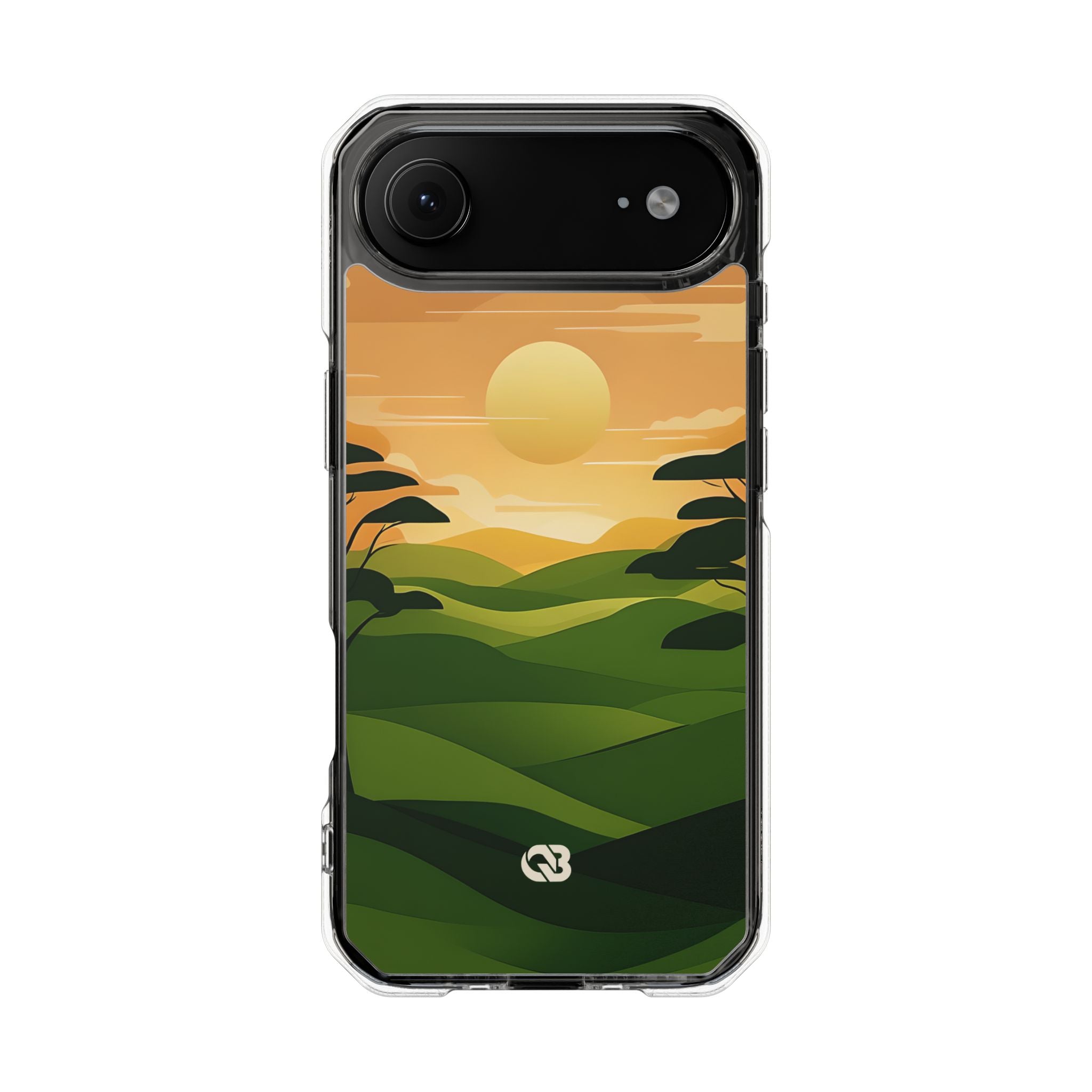 Verdant Horizon Sun · Impact Phone Case for iPhone · Magsafe