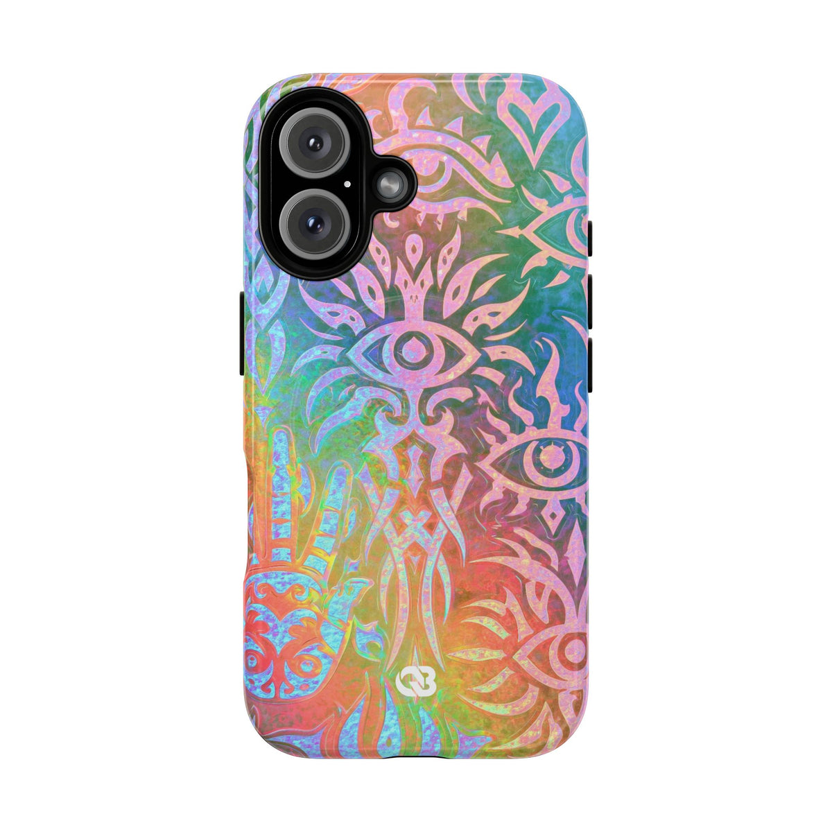 Chromatic Mystic Sigil · Tough 2.0 Magnetic Phone Case for iPhone · Blue