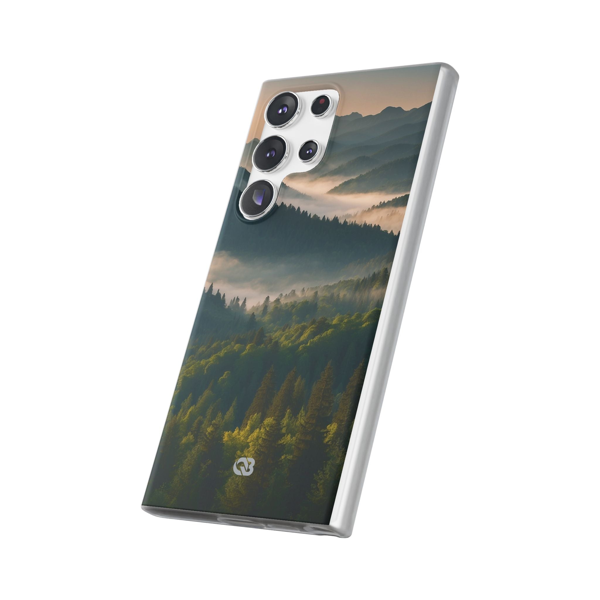 Foggy Mountain Ridge · Soft Phone Case for Samsung