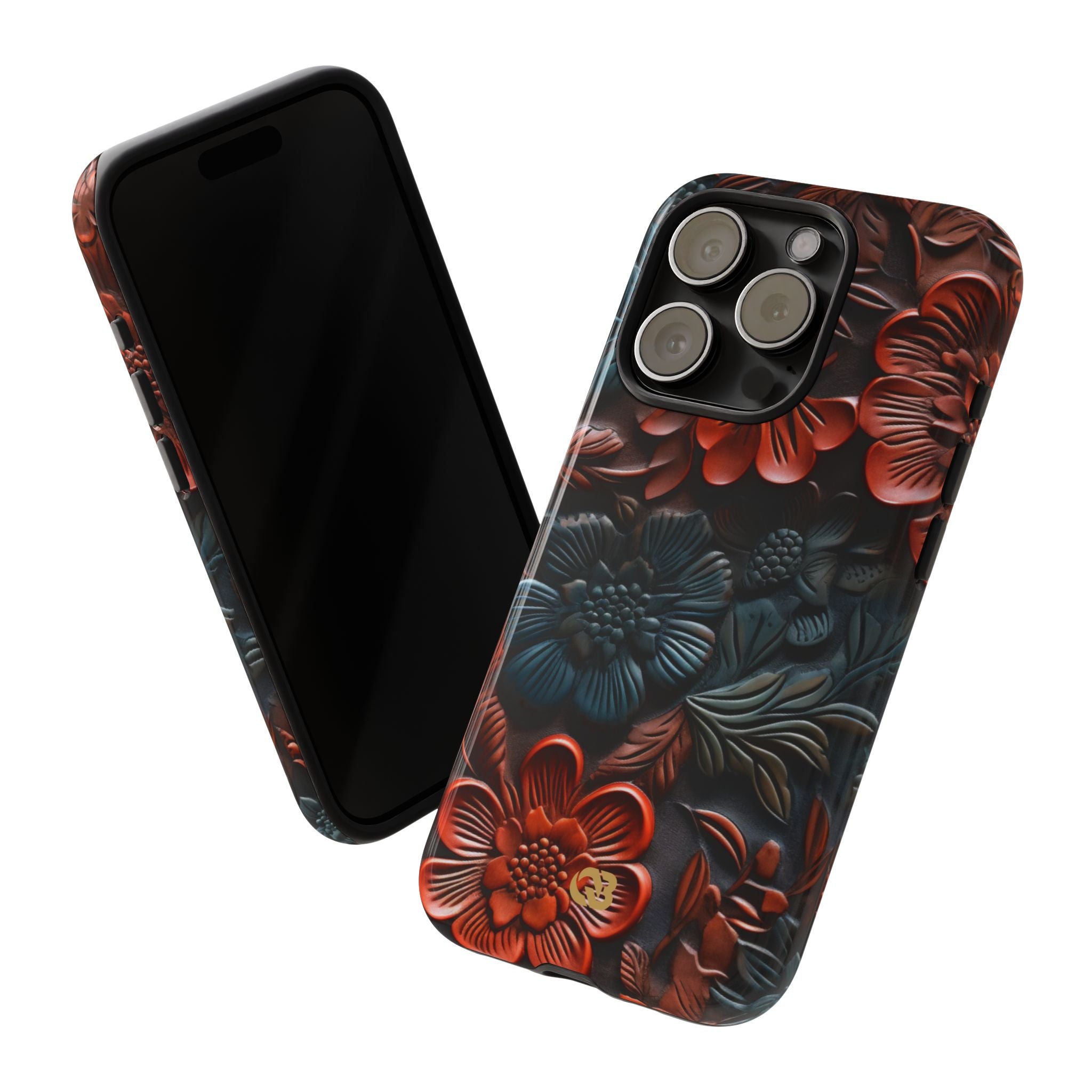 Carved Earth Bloom · Tough Coque de téléphone pour iPhone