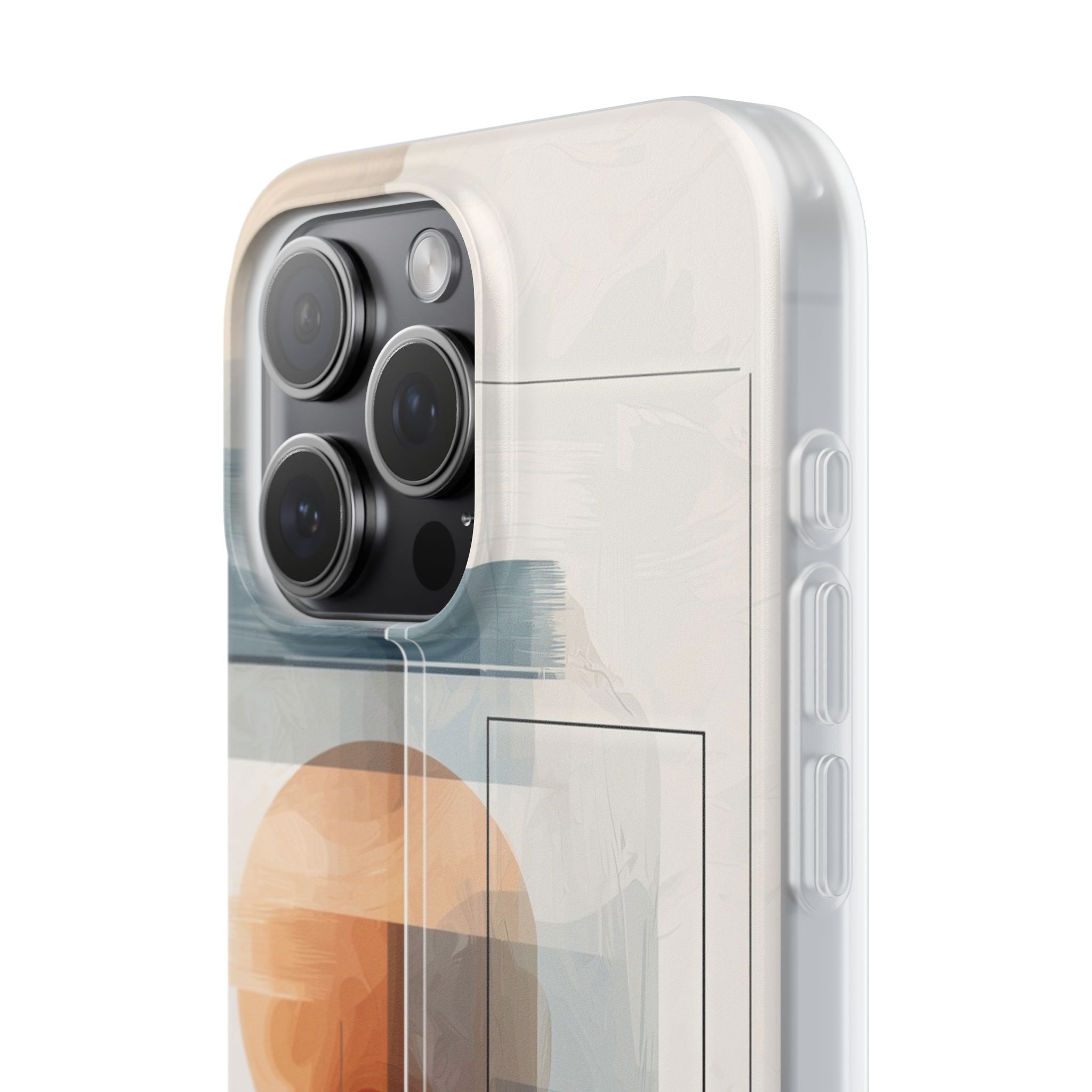 Amber Orb iPhone 15 Pro Max Case - Soft